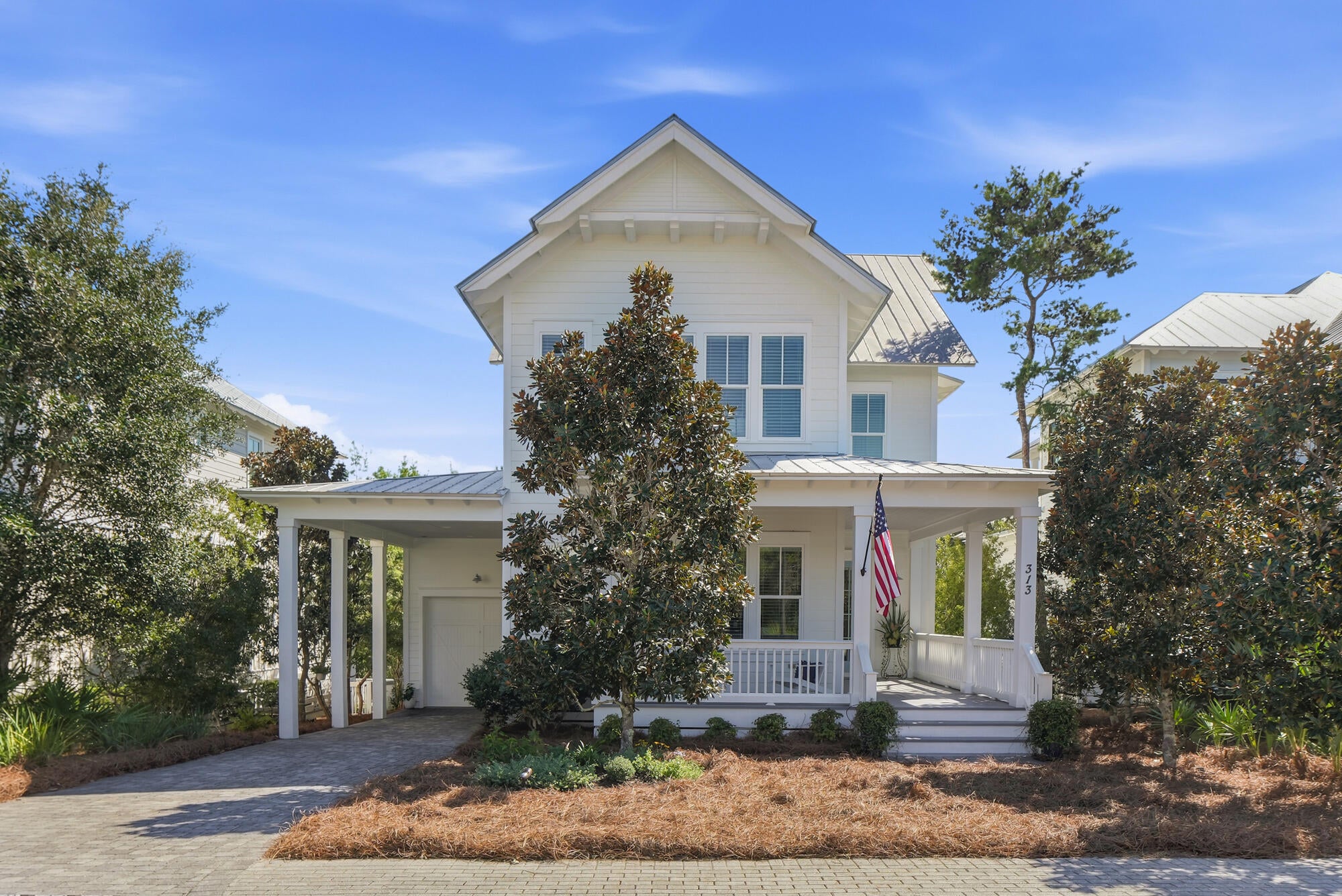 Live the coastal lifestyle just steps from the beach in this impeccably maintained custom-built home in the gated community of The Preserve at Grayton Beach. Designed and lovingly maintained by its owners, this exceptional residence offers more than 1,400 square feet of outdoor porches--perfect for morning coffee, afternoon breezes, and relaxed evenings with family and friends.
Inside, an open and airy floor plan is designed for effortless coastal living and entertaining. The chef's kitchen with butler's pantry opens to spacious living and dining areas, while three generously sized bedrooms provide comfortable retreats. A versatile flex space can easily serve as a bunk room, guest space, or second family room, offering plenty of room for weekend getaways or extended stays.

Just moments from the sand and surf, life here revolves around enjoying everything the Emerald Coast has to offer. The Preserve at Grayton Beach features deeded beach access, two pools, and tennis courts, creating a true resort-style experience at home.

Conveniently positioned between Grayton Beach and Blue Mountain Beach, this property puts some of 30A's most sought-after beaches, dining, shopping, and outdoor experiences within easy reach. Whether enjoyed as a primary residence, vacation retreat, or rental investment, this is coastal living made easy.