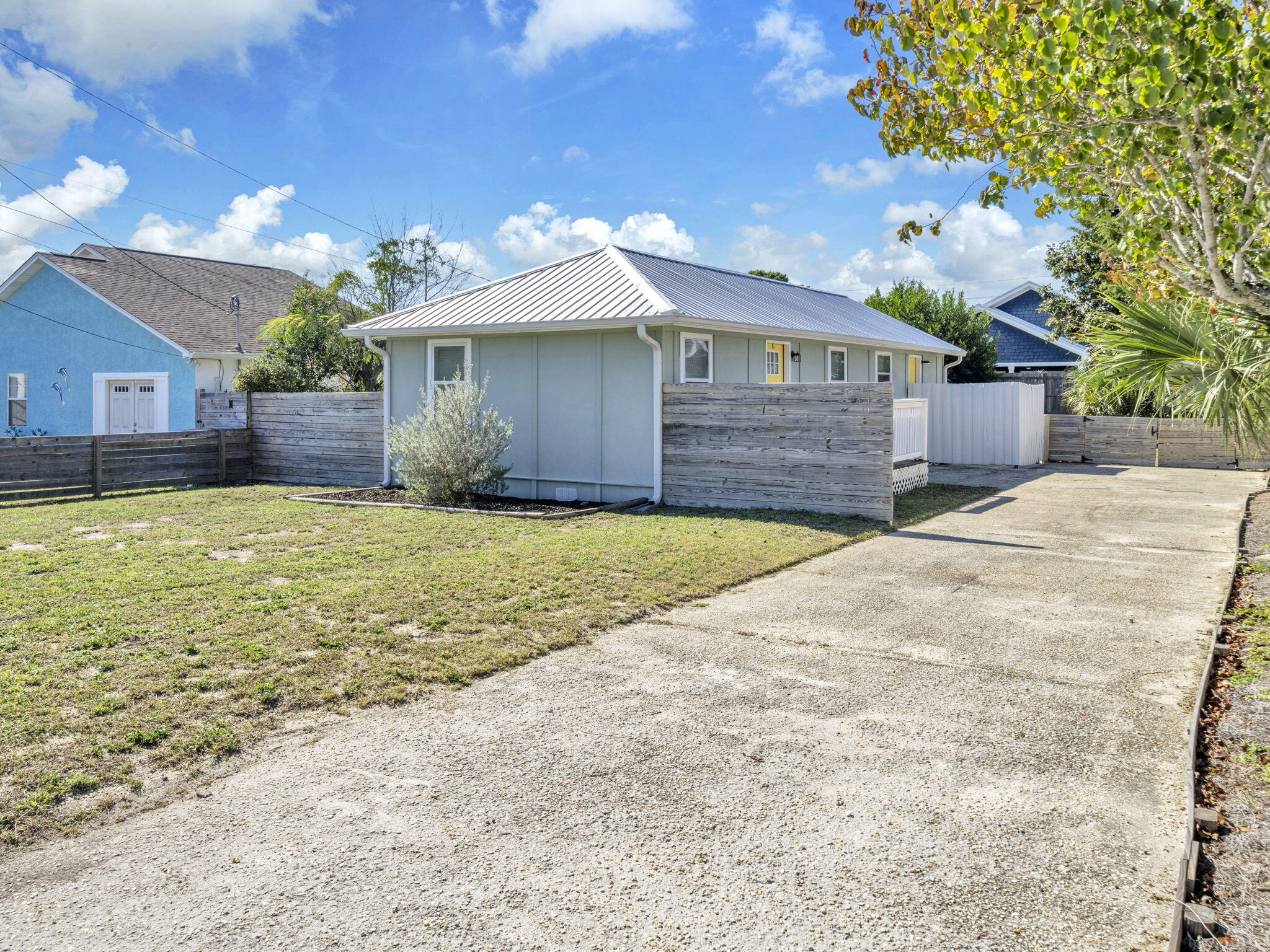 Welcome to your slice of coastal living! This charming 3 bed/ 1 bath abode offers 843 sqft of easy beachside comfort in Panama City Beach's desirable West End. Whether you're seeking a primary residence, vacation getaway, or investment opportunity, this home delivers incredible versatility and location.

Enjoy the freedom of a large lot with plenty of room for boat or RV parking, outdoor entertaining, or future expansion. Inside, you'll find a cozy layout that's easy to maintain, perfect for full-time living or weekend escapes. Located just minutes from the sugar-white beaches, Pier Park, and Lake Powell, you're close to the best of both Panama City Beach and scenic 30A. This is the low-maintenance coastal retreat you've been waiting for. Schedule your showing today!

All information is deemed reliable and provided for informational purposes; buyers are encouraged to independently verify all details.