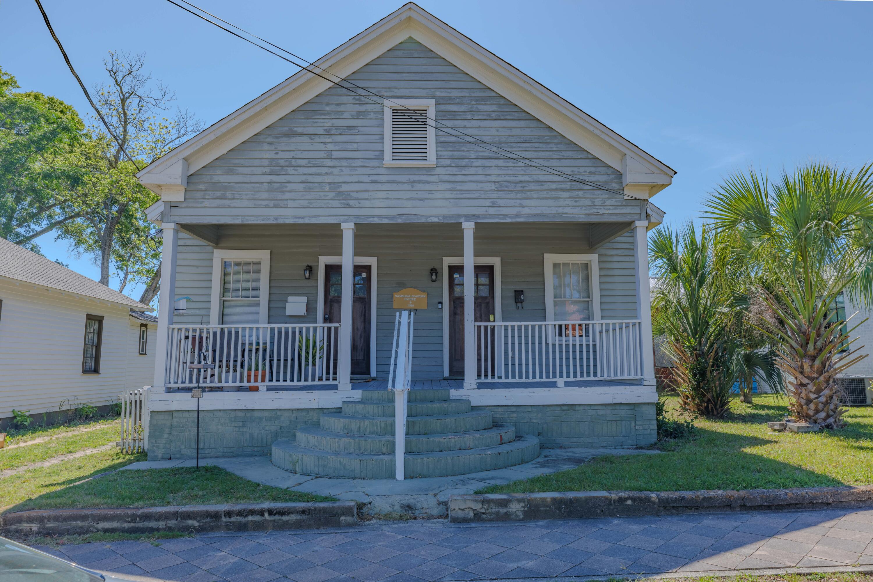 Own a rare piece of Pensacola history in the highly sought-after Old East Hill Preservation District. Brimming with character and vintage charm, this unique historic duplex offers incredible flexibility for homeowners, investors, or those seeking a live/work opportunity. Currently configured as two separate shotgun-style 1-bedroom, 1-bath residences, the property could easily continue as an income-producing duplex or potentially be converted back into a single-family home.

Each side features its own private entrance, kitchen, living area, full bath with tub/shower combination, laundry area, and charming period details that reflect the home's historic roots. One unit has been updated with an energy-efficient mini-split system for added comfort, while the all-electric setup offers convenience throughout. Step outside to enjoy the spacious backyard and large deck--perfect for entertaining, relaxing, gardening, or creating your own outdoor retreat.

Perfectly positioned near downtown Pensacola, you'll enjoy close proximity to shopping, dining, nightlife, the Pensacola Bay Center, and the vibrant waterfront district. Whether you're searching for an investment property, multi-generational living setup, creative studio space, or a distinctive historic home, this Old East Hill gem delivers endless potential in one of Pensacola's most beloved neighborhoods.