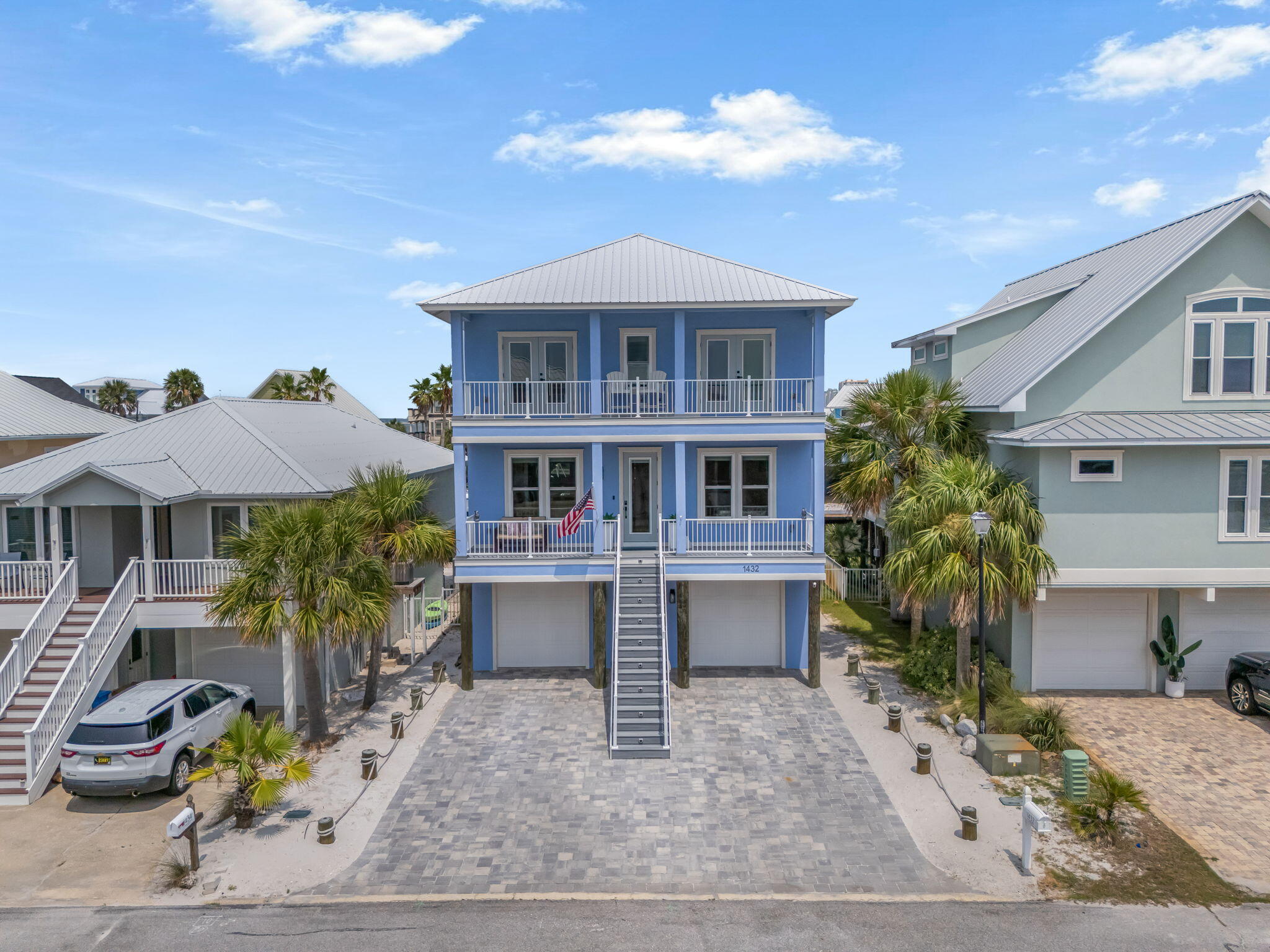 Navarre Beach Island Waterfront Home! Experience coastal living at its finest in this beautifully appointed, one-owner, non-rented waterfront home with stunning water views from every deck. Quality construction and thoughtful upgrades include 10-foot ceilings, 8-foot doors, and crown molding throughout the whole house.
The gourmet kitchen features quartz countertops, a quartzite island, and a propane gas double oven. A propane tankless water heater provides efficient hot water.
Enjoy effortless outdoor living with maintenance-free composite decking on the stairs, porches, and boat dock. A paver driveway, irrigation system, and spacious decks enhance the home's low-maintenance appeal. Three-door sliding glass doors open the upper living area to beautiful water views and refreshing coastal breezes.
Boaters will love the private setup, featuring a 10,000-lb. boat lift with GEM remote and a 1,500-lb. Jet Ski lift with GEM remote.
The neighborhood offers a fishing pier, private beach, and fully renovated saltwater pool completed Spring 2026. Neighborhood boat docks are also available to lease.
From morning coffee overlooking the water to afternoons on the boat and evenings enjoying the coastal breeze, this home captures the relaxed Florida lifestyle you've been looking for.
Come experience waterfront living at its finest on Navarre Beach Island!
