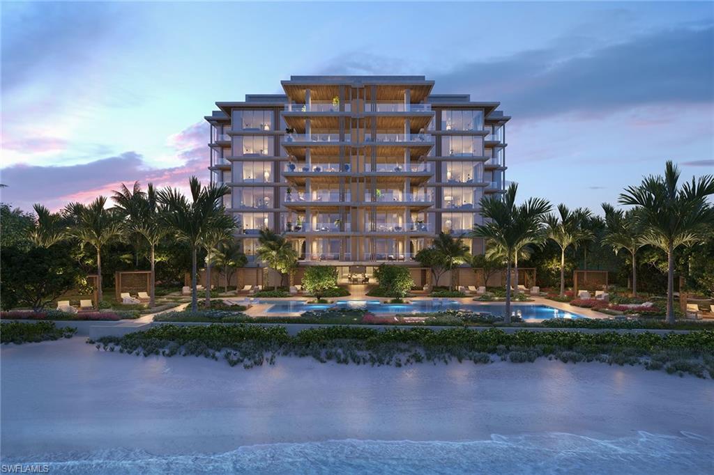 OLANA, an exclusive enclave of just 12 ultra-luxury beachfront estates, each spanning nearly 10,000 square feet and designed to embrace the Gulf’s natural beauty with floor-to-ceiling glass and expansive terraces that open to endless beach views and private gardens. Designed by renowned architect Randall Stofft with interiors by Champalimaud Design, each residence reflects a timeless aesthetic. Thoughtfully appointed with an array of private in-residence amenities, every home includes a fitness and wellness suite complete with sauna, steam room and cold plunge, an intimate theater, an elegant club and gathering room, and two distinct kitchens, a presentation kitchen and a separate chef’s kitchen designed for seamless entertaining. Enclosed garages accommodate 3-4 vehicles, and a dedicated concierge ensures every detail is attended to with personalized service. With direct beachfront access, OLANA offers a sanctuary just moments from the acclaimed dining, boutiques and cultural attractions of Old Naples. This is more than a residence, it’s harmony of architecture, design and location, where low density, nature and elevated living define this Naples desired address.