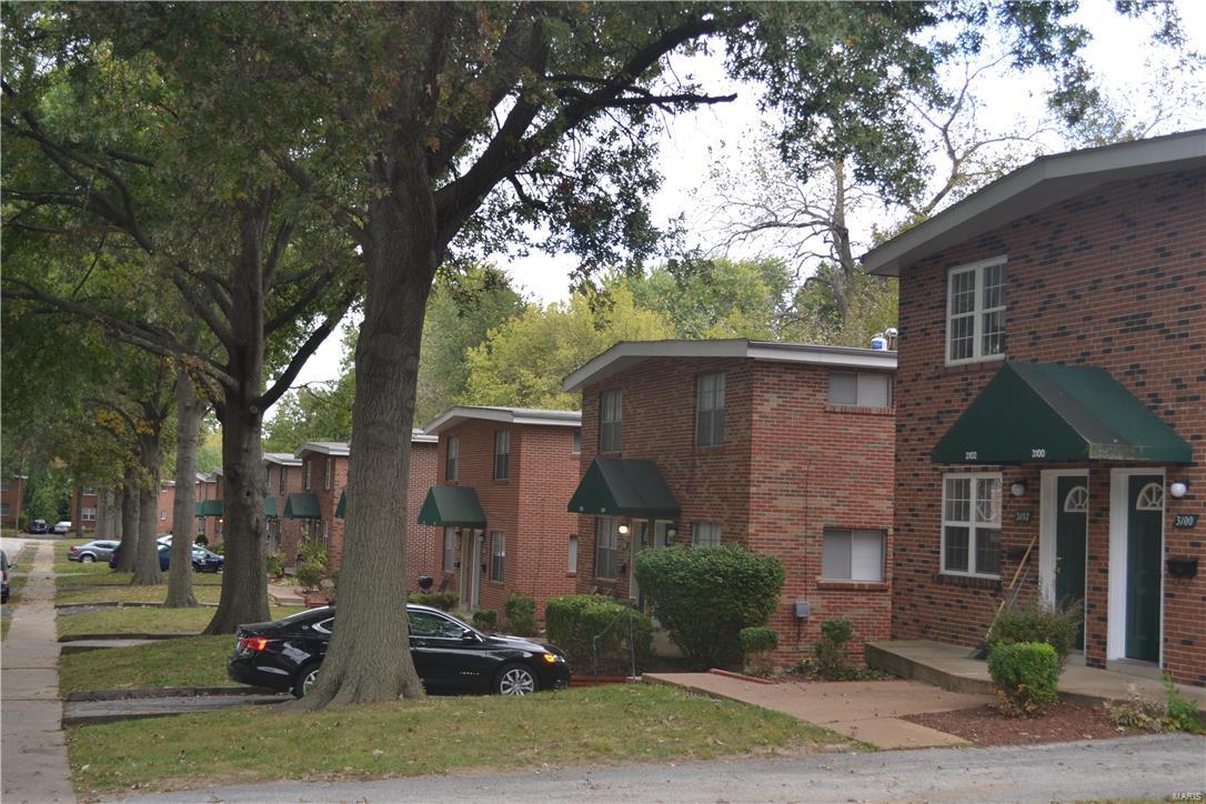 Package of 43 townhome condominium units in a 50 unit complex. Leased with stable tenancy. Majority of units have been renovated in past few years. Operating at an 8.25% cap rate on trailing 12 mos income/expenses (real expenses), 15-16% cash-on-cash returns, virtually unheard of in this very hot apartment market. Over $400,000 in recent capital improvements/renovations. Buyer will control the condo association. Very attractive townhome product, 2 bedrooms upstairs, half bath first floor, full bath 2nd floor, and a finished rec room in the private basement (which is not included in unit SqFt). Full masonry low-density duplex buildings on a cul-de-sac street, like owning your own neighborhood! Private laundry in each basement/lower level. Great central location right on the Overland/St. Ann border. Buder elementary school is 2 blocks down the street, super-convenient for tenants with kids. Will not last.
