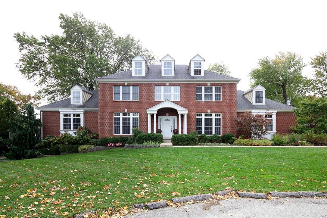 Nestled at the end of the cul de sac on the private Cherri Lane, this fabulous Ladue home offers 5 bedrooms, an XL bonus second floor play room and fully finished walkout basement, with private gym and media room! This home boasts a large kitchen hearth room, open floor plan that every family wants! Impressive first floor master suite has two walk in closets and a gas fireplace! You won't believe the space the second floor offers; 4 large bedrooms and two full bathrooms,  homework hangout area and large bonus playroom! Three car garage conveniently walks into mudroom laundry room, complete with 1/2 bath! You will love the fabulous fully finished basement that walks out onto a basketball court! Enjoy all your favorite movies and shows in the fully loaded media room (all included!) Incredible location with easy access to schools, shops, highways and restaurants! LADUE SCHOOLS!