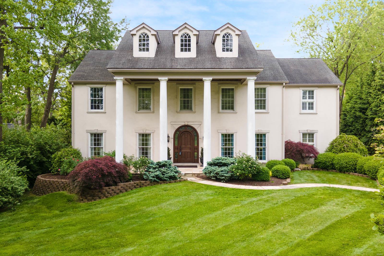 A rare chance to own a home on Webster's Premier Private Lane, overlooking the private golf course and country club grounds. This gracious home offers more than 4,600 sq ft of living and entertaining. The main floor features a formal living and dining room, and a hearth room which opens to an impressive great room with soaring ceilings. 2nd level offers 4 spacious bedrooms with an additional flex area. The lower level boasts a truly dynamic recreational space with shuffleboard, pool table, bar and exercise room. There is also a fully equipped theatre room with extensive seating, sound proofing. Large detached garage and plenty of outdoor entertaining space.