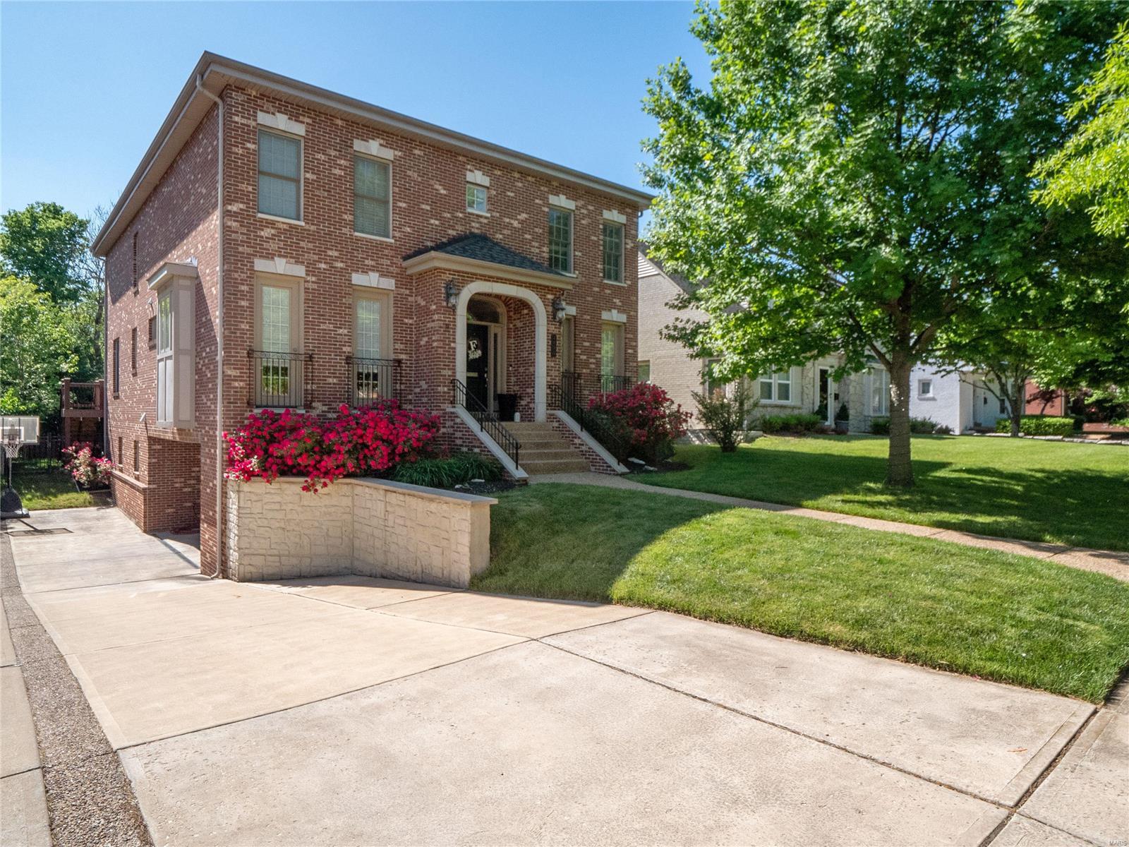What you’ve been looking for… And, how frustrating that you haven’t been able to find it… Until now! Finally, a recently built, all brick home is available and ready for you to just move in and enjoy! Located perfectly in one of STLs best suburbs is this lovely 4 bd, 3.5 ba, 4,000+ sqft home. The large open floor plan on the 1st floor combines den with formal living/dining space, and kitchen open to a massive family room, breakfast room, and sliding doors onto deck and secluded backyard. Primary bedroom suite offers incredible space, five piece bathroom, and closet space large enough for the most serious of fashionistas! Two of the additional bedrooms share a J&J bath, while the 4th is en-suite. An oversized two car garage enters directly into a daylight LL space that is waiting for your build-out! Come walk the lovely sidewalks, visit the top-ranked schools, or take a dip at the Brentwood Swim and Tennis Club to experience just how enjoyable calling this house your home will be!