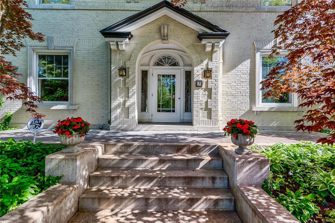 Sold prior to premiere!  ! Professionally updated and meticulously maintained. Your loved ones will only want to gather here to regale in light filled rooms and romp around and in the beautiful pool and 1/2 acre park like lot. 5 bedrooms, 3.5 baths just waiting for the kids to choose from. New, gleaming hardwood floors give a feeling of warmth and charm throughout. Original elements are set off by contemporary customizations that make the home feel both Old World and like new. Most notably architecturally is a mezzanine level bonus/studio/family room entered through Tiffany like doors with masterful views of the grounds. The home literally opens from front to back for entertaining and segues between interior and exterior settings that make flow seamless. Master suite is private and ideal for a quiet evening and romantic getaway. Newer 3rd floor full guest suite! Walk to Oak Knoll Park, Wydown Middle School, Washington University and Forest Park.