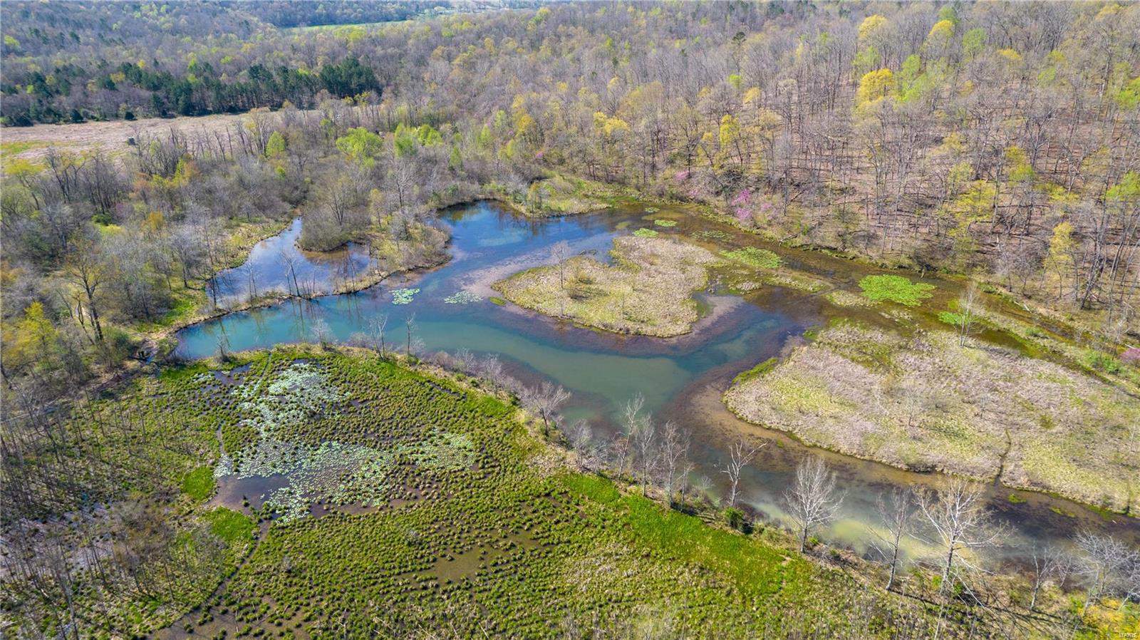 Bear Creek Ranch is one of those properties that rarely comes available throughout a lifetime and is often passed on through generations.  However, for a moment in time right now, this 420 +/- Acre nature preserve-like property is available for private ownership!  An exclusive hunting and recreation property with a rich history like no other! The property features just about everything an outdoor enthusiast can imagine including creek floating activities.  Two spring fed creeks, three lakes, bottom ground hay fields and wooded elevation variances of approx. 240ft with bluffs, cliffs, caves and natural springs. The property is rich in history with the Trail of Tears National Historic Trail documented as passing through this property along with stories of Spanish Treasure being buried on site from early European exploration.  Once you see for yourself all that it has to offer, or simply walk in the footsteps of history, you will be captivated and humbled by its natural surroundings.