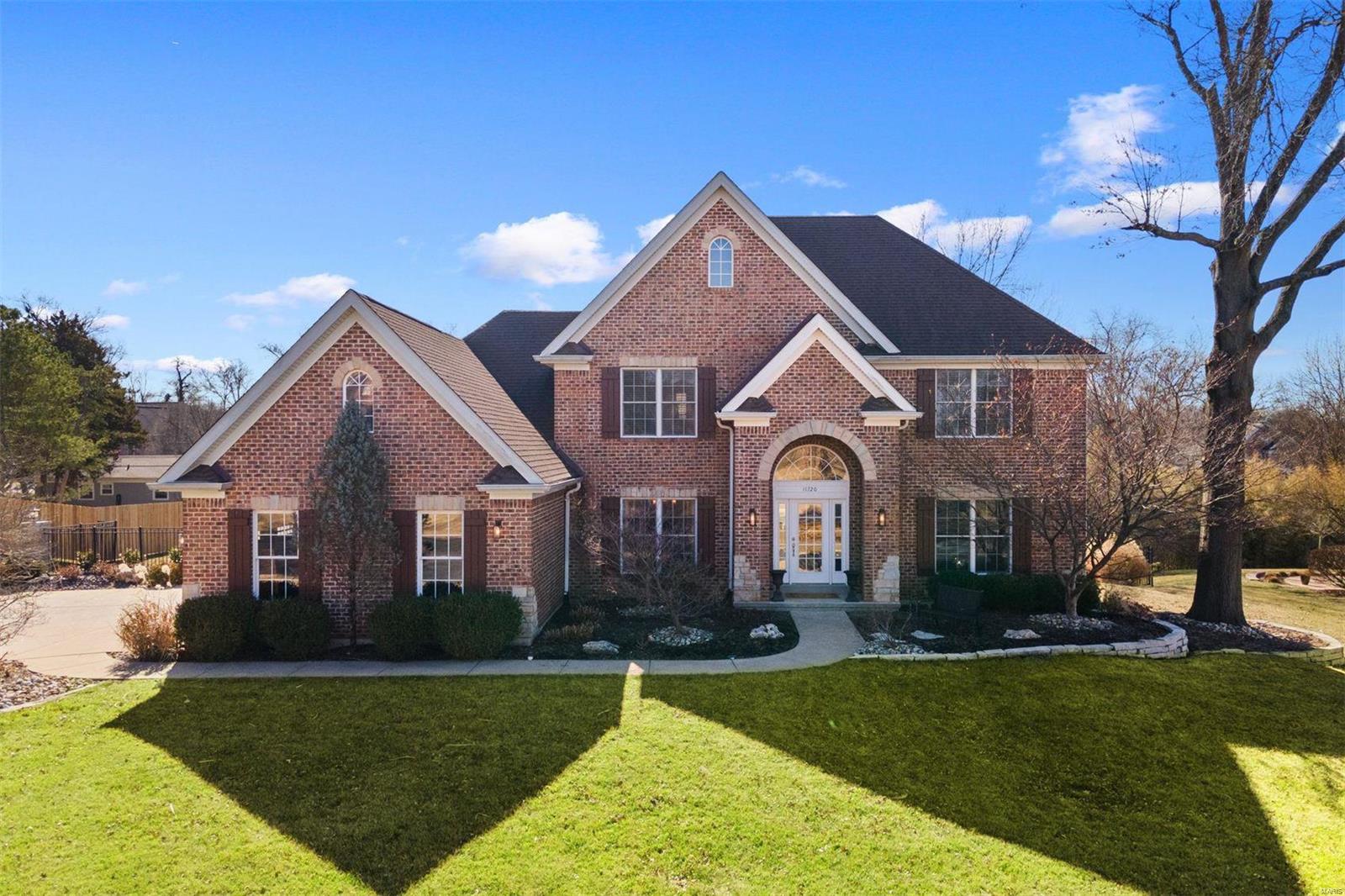 Nestled in the coveted Des Peres neighborhood within the sought-after Harwood Hills subdivision, this luxurious 1.5 story home is a dream. Step inside to discover a meticulously updated interior featuring gorgeous hickory floors & brand new carpet throughout. The open design seamlessly connects the cook's kitchen to the great room, creating a harmonious living space. The outdoor oasis is a standout feature, offering a wonderful pool with a tranquil waterfall & outdoor entertainment space. Upstairs features the family/playroom as well as 3 add'l bedrooms. The LL is a versatile haven, complete with a family room, office, & workout area, all leading out to the inviting pool area. With a 3-car garage adding practicality to the property, this home embodies the epitome of refined living, blending style, comfort, & entertainment seamlessly. Anderson tilt-in windows throughout, providing both aesthetic & functionality. Great location in Kirkwood Schools. This home is not to be missed.