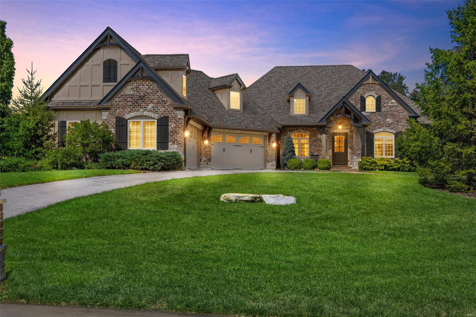 Welcome to this stunning, custom-built, luxury atrium ranch nestled on 3 meticulously landscaped acres backing to trees. This 6 year old former display home was designed with impeccable craftsmanship and premium finishes throughout. This home is a true gem! Enjoy spacious interiors featuring four bedrooms, each with its own ensuite bathroom.  A chef's dream kitchen boasts a hidden walk-in pantry, Cambria countertops, oversized island, 42" cabinets, and Jenn-Air appliances. The expansive Great Room with wood beams, natural lighting, and a massive floor to ceiling stone fireplace add luxury and comfort. Enjoy entertaining your friends in the lower level with a custom stone bar and wine shelves. Step outside to discover a covered deck, hot tub, outdoor fireplace, and patio. With countless amenities and a prime location, this home is the perfect blend of luxury, comfort, and natural beauty. Schedule a private tour today and experience the lifestyle you've always dreamed of. Additional Rooms: Mud Room, Wine Cellar