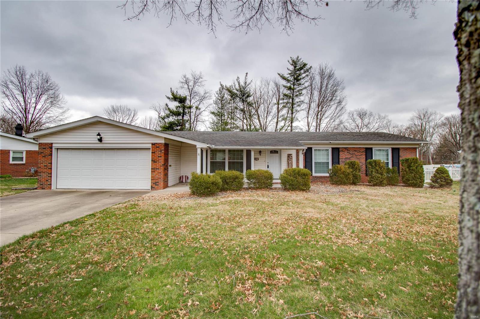 Welcome to this 3 bedroom, 2 bathroom house in an established neighborhood. Covered front porch and a large fenced in yard with concrete patio, this home is perfect for entertaining. The main floor has been freshly painted. With plenty of living space, there is  an eat in kitchen, living room and large family room with fireplace. Kitchen appliances stay. Full, unfinished basement has a workshop area, plenty of storage, and is a blank canvas for you to create more living space! Don't miss your opportunity to make this home.