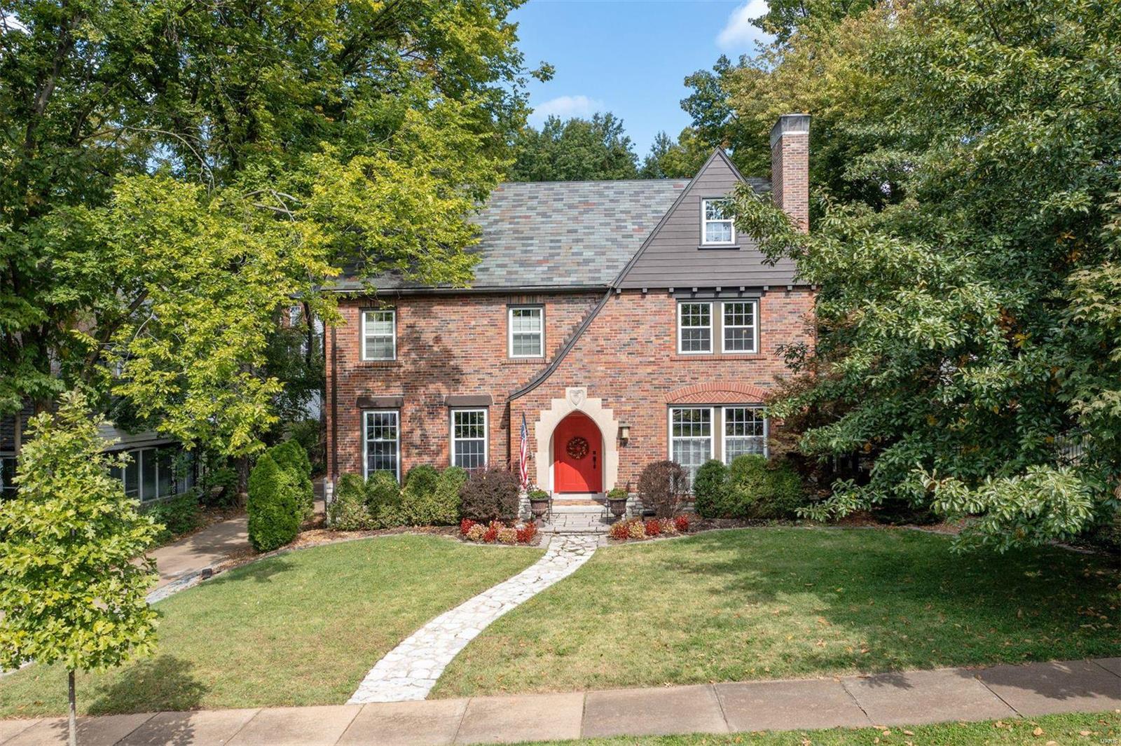 You never gave up believing, and here it is! Clayton 5 bedroom (all on one floor) plus possible guest suite on 3rd floor. On one of the larger lots in Davis Place's eastern end (walkable to Wydown’s restaurant row!), sits this incredible architectural gem. Swimmer-worthy in-ground pool. Exterior gathering room with fireplace and remote retractable screen wall. Updated roof, boiler, hvac, windows, baths, kitchen. Main level with double foyer. Gathering-sized sunken living room with fireplace allows direct access to bar area, outdoor spaces, and den/office. Holiday-sized dining room with segues to spacious, updated kitchen. Ideal nook for breakfast table too! Large, 2 car ATTACHED GARAGE enters at kitchen. Each bedroom has direct access to a bath. Captivating newer owner's suite with cathedral ceilings, spa worthy bath, steam shower, and enormous closet. Top floor hosts 2 rooms and full bath. The larger room, current used a TV/game room has kitchenette! Well priced for all it offers! Additional Rooms: Mud Room