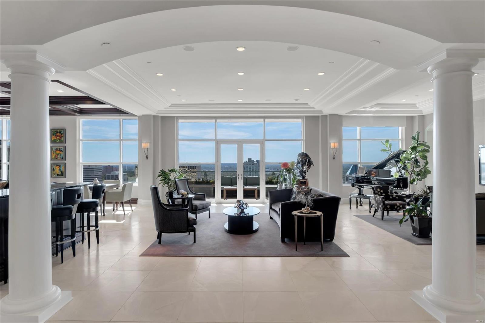 A Penthouse turn-key experience combining today's modern amenities with fabulous outdoor spaces! Architecturally significant and perched atop the 15th floor, this penthouse offers remarkable views from every room! Two bedroom suites, and 4,300 square feet of elegant entertaining spaces. Exceptional finishes, extensive millwork, and an artful vibe perfect for the distinguished buyer looking for a simple yet refined lifestyle. Two terraces facing south and west, 3 assigned parking spaces and oversized storage locker. Experience true urban luxury! 3 garage spaces on Level G2: #290, #234, #235. Storage unit on Level G1: #U-12 - being sold turn-key. Location: Upper Level