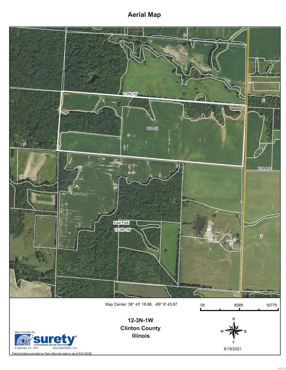 Strong crop history with corn consistently above 210 BU/per acre. Also features 8.9 acres of CRP paying a total of $115 per acre, expires 09/30/2022. This field has always been an excellent producer, drains well, and as a bonus it has some of the best deer hunting in the area.

Offers can be submitted at anytime and the process will end on July 30th. Highest and best will taken on July 30th IF the list price is not met. Please submit your offers before then if you want a shot at this rare piece of Clinton County farm land.

Agent related to seller.
