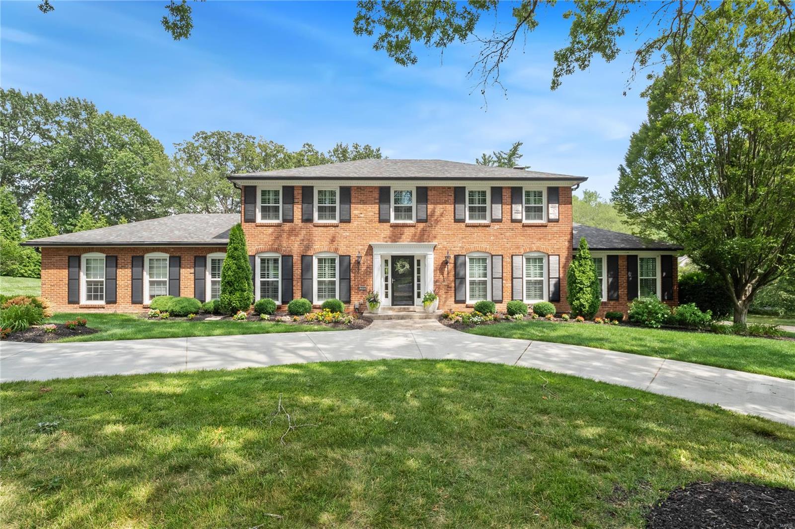 * No more showings at this time. Seller is reviewing all offers that were due Sunday evening.* Looking for a gorgeous 4 bedroom/3.5 bath home in Berkley Manor that is updated and on a corner lot in the Kirkwood school District?  This home has many upgrades that include the following:  interior plantation shutters almost entirely throughout  |  custom wainscotting in the dining room  |  newer poured concrete driveway  |  main floor office  |  built-in bookcases and shelving  |  finished basement with full bath, wet bar with mini-fridge, two large recreation areas and a bonus room for an office/gym or possible legal bedroom  |  updated eat-in kitchen  |  updated mudroom with main floor laundry  |  fenced in yard  |  batting cage and basketball hoop  |  newer salt water pool with Pebble Tec, fire pit and large covered patio with a fireplace, built-in grilling station, and 2 fridges.  Batting cage and outdoor patio TV stays as well as all kitchen appliances and bar fridges. Additional Rooms: Mud Room