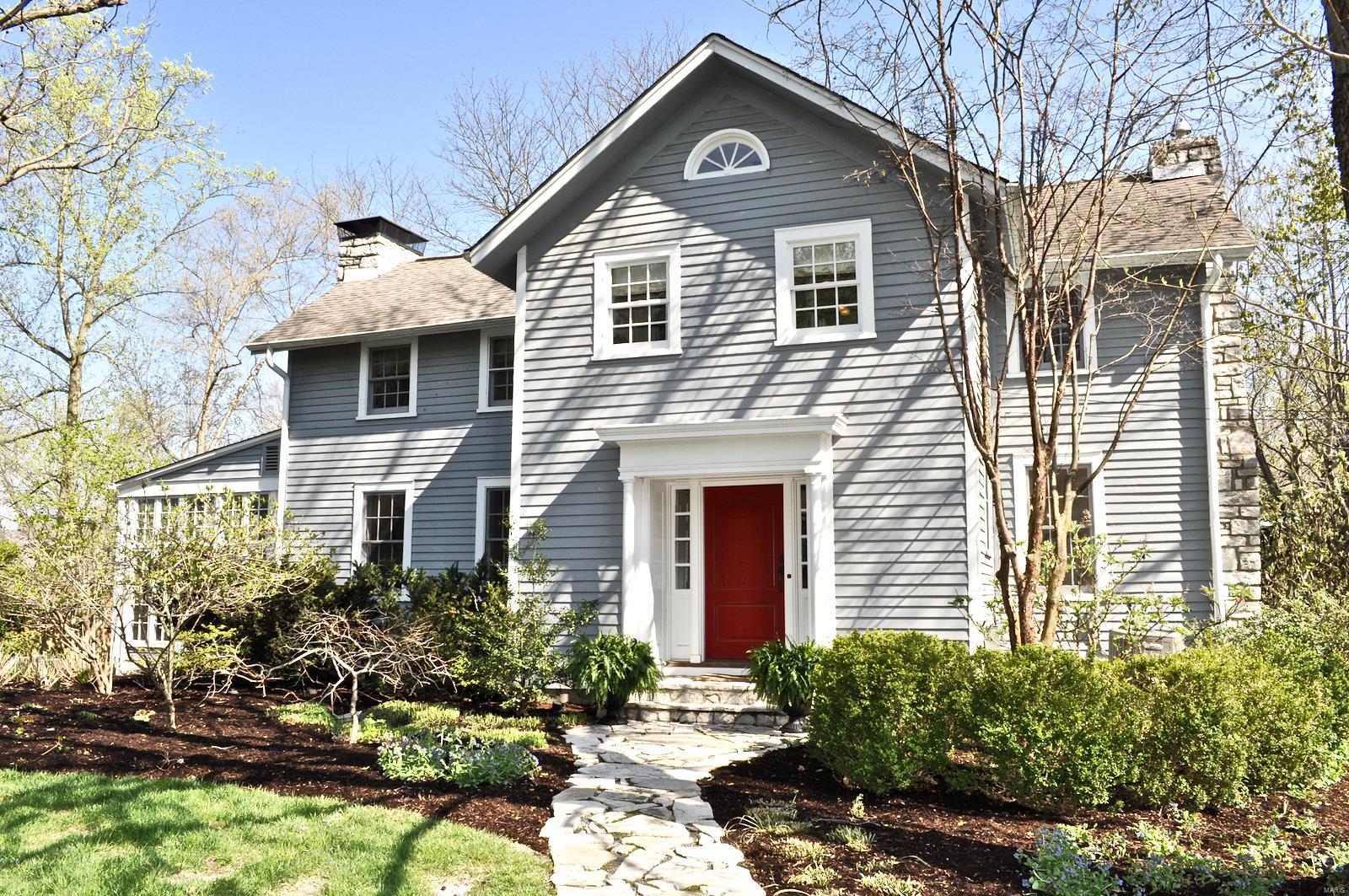 Revel in the beauty of this amazing, transformed 1840’s historic farmhouse. This residence, once the home of John Litzsinger, has been painstakingly renovated and expanded to create a series of luxurious living spaces surrounded by spectacular gardens and lush green spaces. Artisan craftsmen touched nearly every space. Attention to detail, from essential systems to finishes, is impeccable. Incorporating the original stone walls, cabin beams and pine flooring with stunning renovations of the kitchen, baths and an addition brings the best of old and new worlds together in stunning fashion. Abundant, diverse living and gathering spaces, three gorgeous bedroom suites, a master suite including a screened porch that overlooks the grounds, create a special feel. The oversized two-car garage features a lovely apartment perfect for guests. This unique home is just minutes from all of St. Louis’ greatest attractions and offers great privacy in a serene setting.Additional 832 sq ft in apartment. Additional Rooms: Sun Room