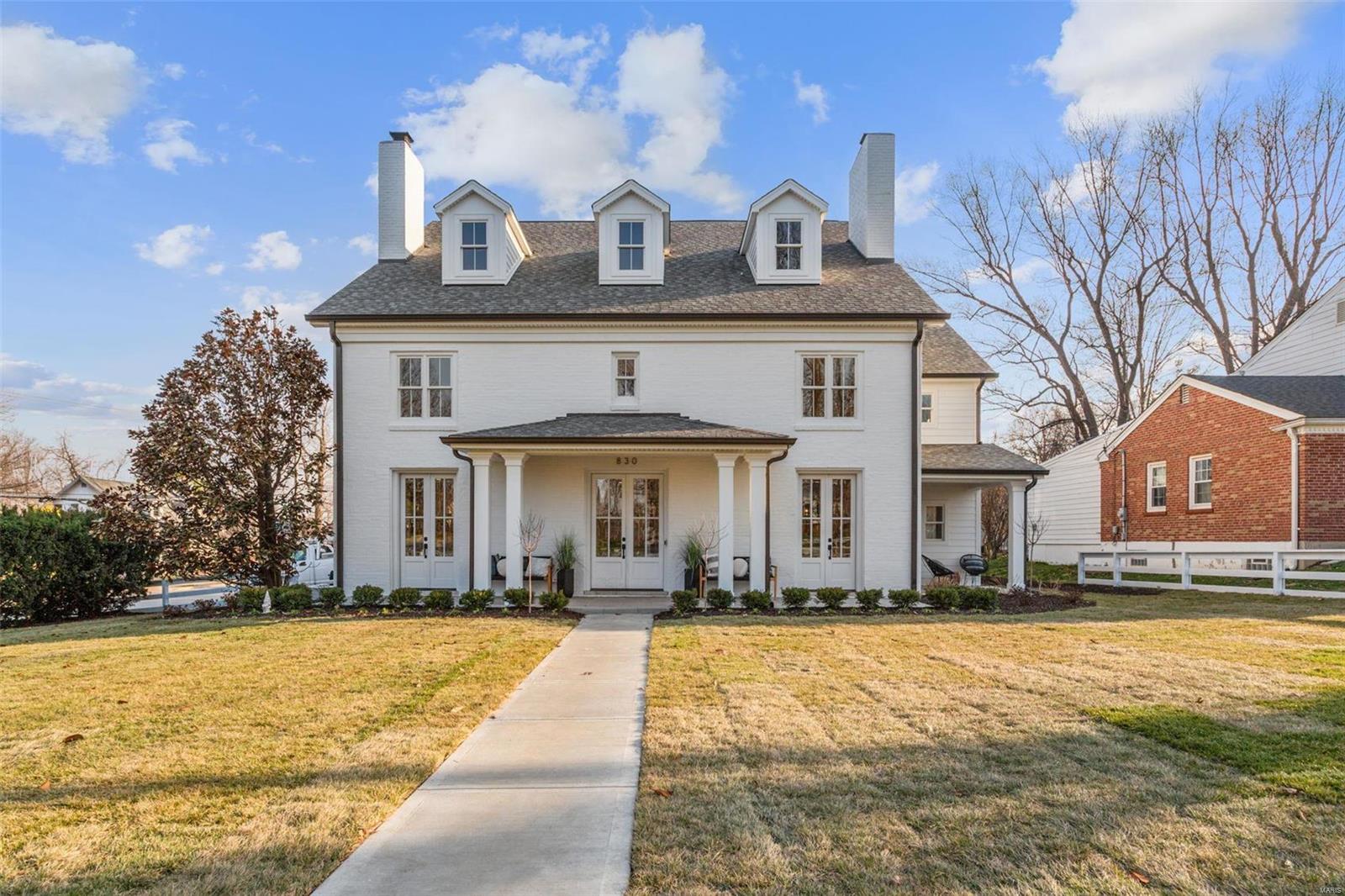Enjoy a sneak peek on Sunday, 3/26 from 1-4 pm! (Builder has other homes coming in the area)  If you live in or around Glendale you surely have been watching this iconic home undergo a complete transformation over the past year (it was doubled in size). This stunning home is located on one of the most coveted streets in Glendale across from Hanneke's market (where they still allow "signature" accounts for all the neighborhood kids). The traditional white brick exterior with its three sets of french doors and a charming covered porch are just a sampling of what you'll find inside this showplace home. The new addition includes a stunning kitchen & breakfast room wrapped in windows, a wonderful great room w/ double french doors, a fabulous primary suite with soaring vaulted/beamed ceilings, a juliet balcony overlooking a private rear yard & covered patio, and a luxurious bath suite. This home is better than new! Additional Rooms: Mud Room