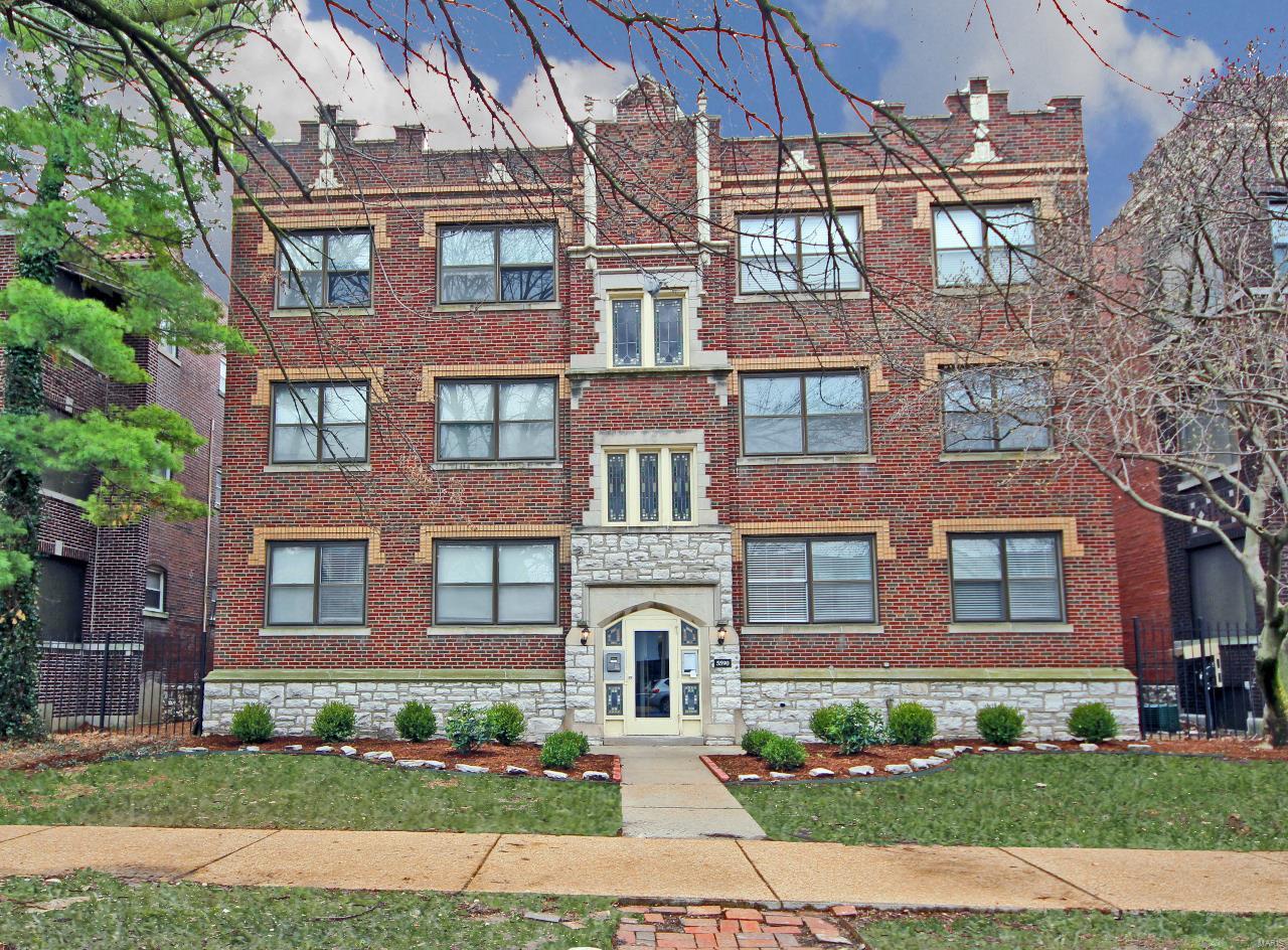 This architecturally significant 18 unit apartment building in the historical DeBaliviere Place Neighborhood of the Central West End was built in 1928. Competitively priced, this is an excellent opportunity to currently earn a 6.22% return based on current rent roll with actual rents & 2017 operating expenses! This quality building consists of 12 2-bedroom units and 6 1-bedroom units with many of the units having updated kitchens & baths. Each large & well designed unit has individual central air, electric forced air heat, & water heaters. It has renovated common halls, coin-operated laundry facilities on each floor, gated parking with 22 assigned parking spaces & ample street parking. Because this building is part of the Debaliviere Place Association, residents of the building have access to the association's  pool. This highly sought after property is steps from Forest Park & Metrolink continues to attract & maintain superior tenant quality & performs at a high occupancy level.