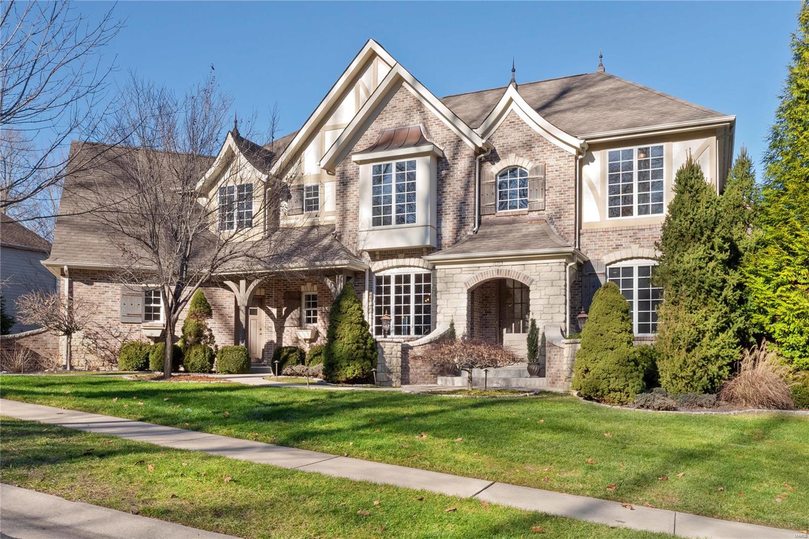 STUNNING, custom 1.5 story on private, fenced, cul de sac lot. This gorgeous home is 10 yrs young & has been meticulously maintained & upgraded during its single owner's tenure. Enter the 2 story foyer to see the spacious study & dining room, both w/cased,arched openings. Cozy family rm w/french doors leads to the deck overlooking the private wooded lot. Kitchen features custom cabinets, SS appliances, large center island & opens to the hearth rm w/vaulted ceilings & french doors leading to expansive rear deck. Main flr master ste features his & hers walk-in closets, dual vanities, large shower with dual shower heads & whirlpool tub.  Upstairs you will find a HUGE bonus area & 3 add'l spacious bdrms, each w/en-suite baths. The LL features a bar, sunken media viewing area & half bath. The LL unfinished area could accomodate an addl bed and full bath. LL walks out to rear patio covered by "dry below" deck w/hot tub. Many additional features. Please see add'l documents for feature sheet. Additional Rooms: Mud Room