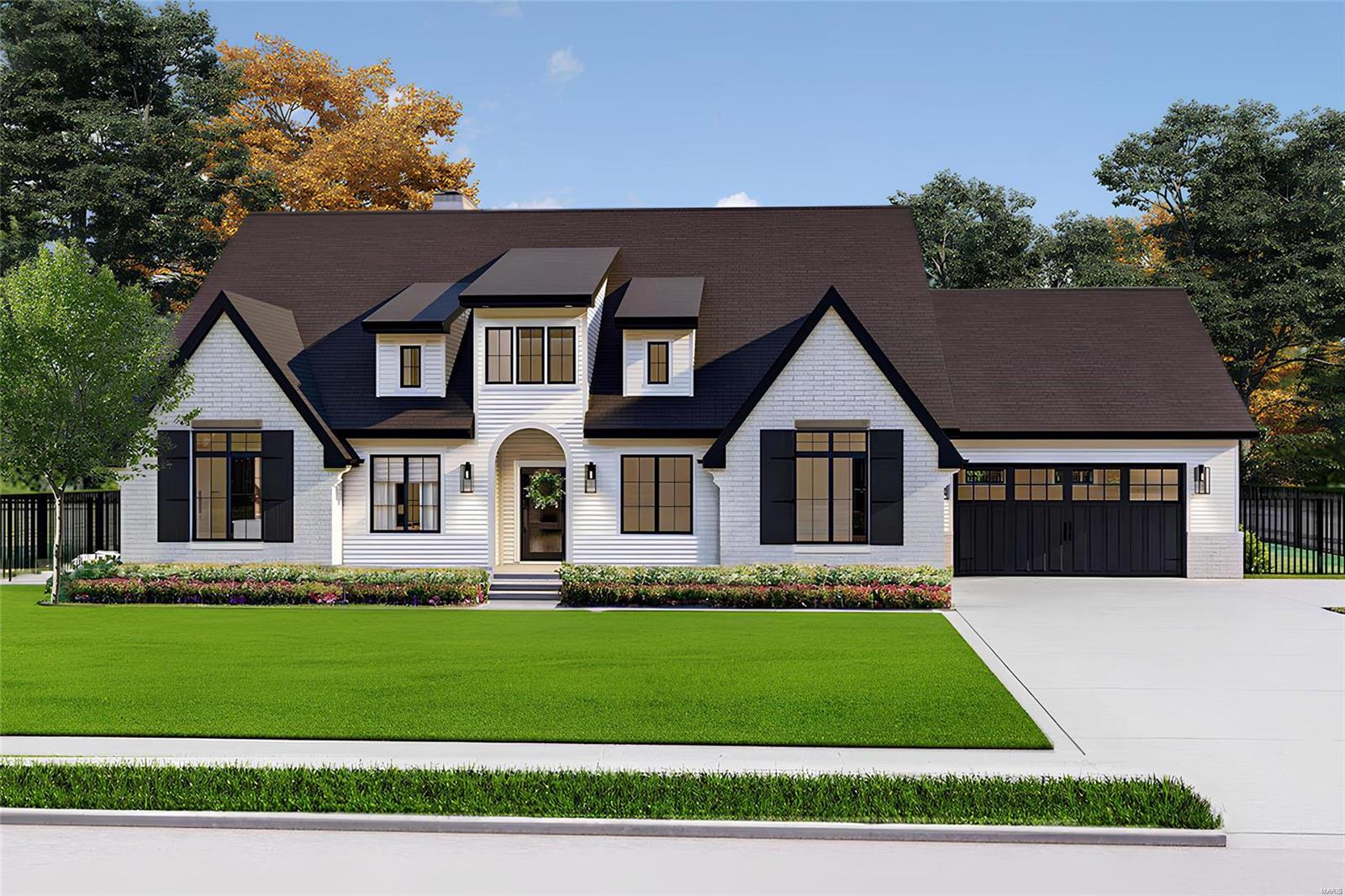 This property sits level & high in the well-established Sugar Creek area of Kirkwood surrounded by large lots & million-dollar homes. This is a rare opportunity to build a ranch or 1 1/2 story on a 15,000 sq ft level lot that will accommodate up to a 4500 sq ft home. The lot measures 112 X 133 and will allow for a pool and 3 car side entry garage. Benchmark offers custom design & build services to meet your specified budget and provides a realistic & generous amount of allowances for selections in your home.  ALL Benchmark homes are quality built w/ high performance systems & energy saving construction that will create a healthier & more comfortable living environment. Benchmark is one of Kirkwood's most seasoned custom home builders with 32 years of experience and offers a builder warranty and guaranteed dry basement. Photos & floor-plan are for inspirational purposes.