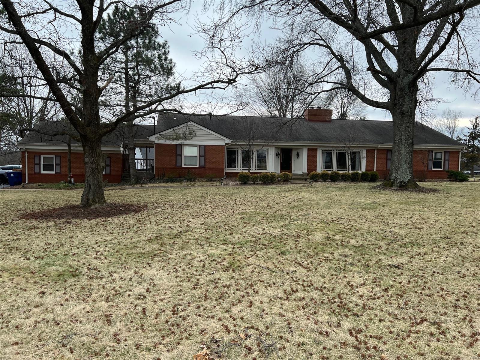 Although the improvements are in good shape, this is being sold as a 2 acre building lot. Located in the Suburban Estate district in Town and Country. Frontage on Clayton Rd and Chatsworth Drive in Town and Country. In ground pool, partially fenced with several outbuildings.  Convenient to shopping, restaurants, and highways. Sellers have dogs. Don’t go on the property without appt. Serious buyers will be able to view the house upon request at sellers convenience.