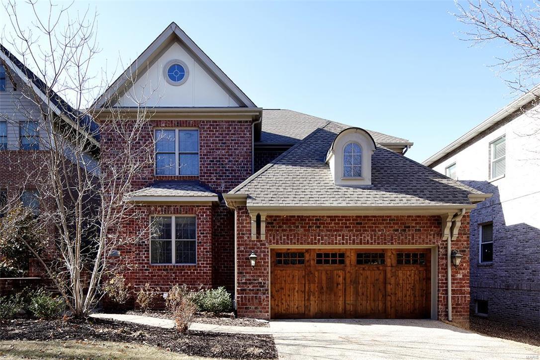2-Story brick in Old Town Clayton offers a charmed lifestyle. The allure of walking to dining & cultural attractions of Clayton is compelling. An entry opens to the kitchen & breakfast. A covered porch & enclosed backyard provides idyllic outdoor living. The robust cook will enjoy the stainless Dacor gas cook top & grill, 2 ovens, Bosch dishwasher & Jenn-Air refrigerator. An abundance of cabinets, granite counters & Center Island makes for quality. A powder, laundry rm &  10 ft ceilings complete the main floor. An elegant staircase to the 2nd floor opens to landing/bonus area. The master w/coffered ceiling, walk-in closet & bath w/2 vanities, Kohler whirlpool tub & separate shower is a private retreat. Bedrooms 2,3 and Jack-n-Jill bath plus 9 ft ceilings, completes this level. The LL offers a family rm, 4th bedroom w/walk-in & full bathroom. Shaft for future elevator  & 2 car garage, all within minutes of I-64/170. Additional Rooms: Mud Room