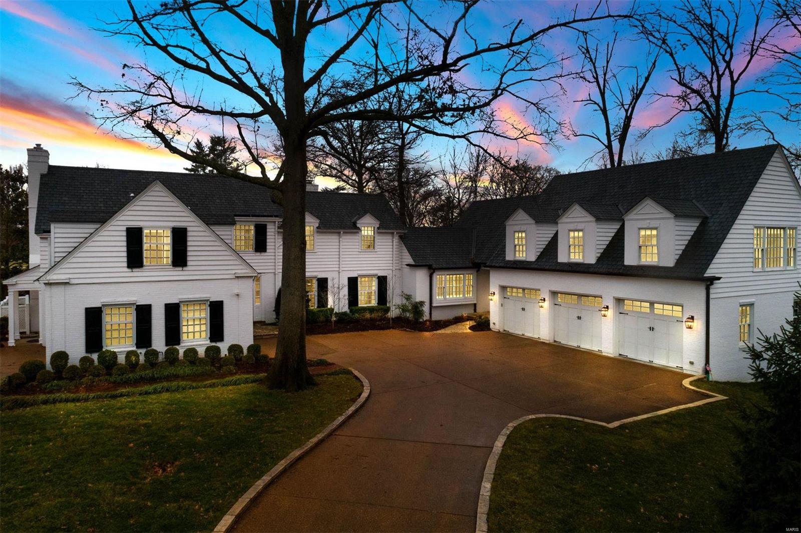 Fall in love with this impressive 5 bedroom, 6.5 bathroom stunner on the charming Clermont Lane! From top to bottom this home is fully loaded; hardwood floors, walls of windows, premium crown moldings, updated bathrooms, and all the right spaces to entertain your favorite people in style! First floor boasts a gourmet kitchen eat-in kitchen that walks out to the spectacular pool patio, bright dining room, living room with gas FP, family room with views of the pool, handsome wine room, laundry and master suite with his & her private bathrooms and walk in closets! Second floor boasts 4 nicely sized bedrooms, three updated bathrooms and additional laundry! You will be wow'd by the expansive family rec room with built-ins, gas FP, custom bar and full bathroom! This home is extensively wired  throughout to deliver high speed Wifi and internet. 5 car garage, 1 acre beautifully landscaped lot, Ladue School District and a stones throw from premium shops and restaurants! Welcome home!