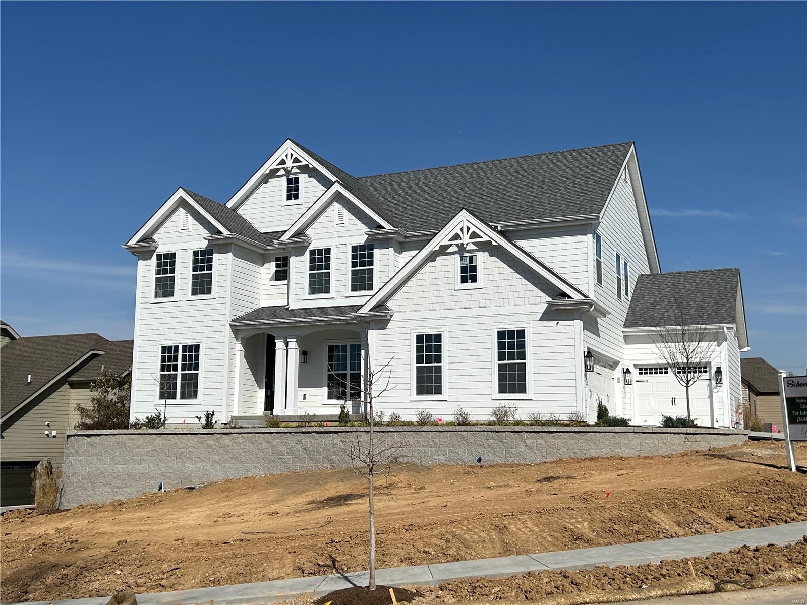 Spectacular 2 story by Prestige Custom Homes on a large home site in the Schoettler Grove subdivision. This 5 bedroom, 4.5 bath, home features a 3-car side entry garage, hardwood flooring, gourmet kitchen with custom cabinetry, crown molding, soft close drawers, quartz countertops, stainless steel appliances, under cabinet lighting, & built-in lockers. Great room offers a fireplace, wet bar with beverage cooler in breakfast room. Elegant master bath suite boasts coffered ceiling, separate custom walk-in closet, adult height vanities, stand-alone tub, and vaulted ceiling in master bath. Other amenities include an expansive 2nd floor bonus room and quartz vanity tops throughout. Additional Rooms: Sun Room
