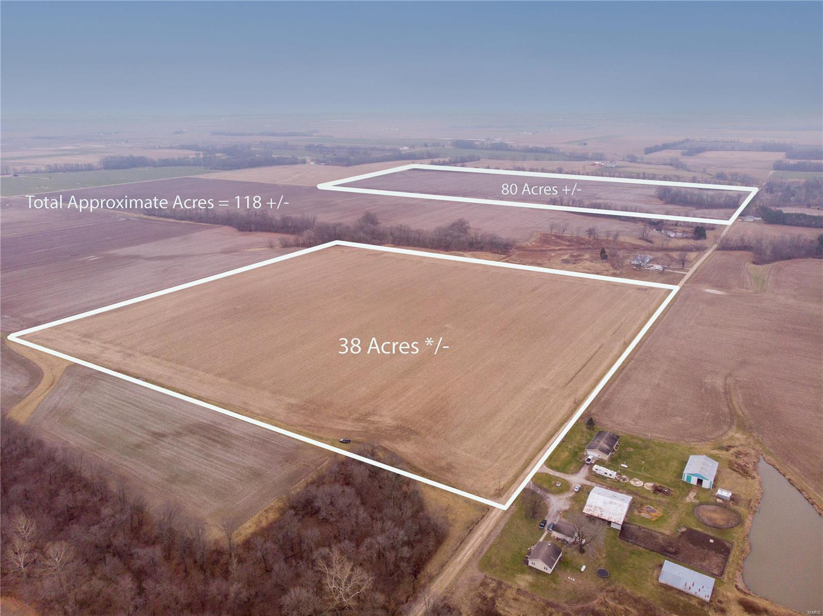 Open lease for 2023. 

This 118-acre tract of land is offered via an online auction or at a "Buy-it-Now" price of 1.6 million. You can but it now and guarantee yourself as the new owner or take your chances at the auction which has an end date of 02/28/2023. More details to come of the auction and links to bid.

List price is not indicated of final reserve amount. This property is part of an online bidding event. Please view agent only remarks for more information and how to register bidder for this auction. This sale will be executed with no-contingencies. The contract provided by brokerage will be representing the seller only. Please note that this farm will feature a buyer's premium and the online auction will end 02/28/2023.

Multiple parcels included in this sale totaling 118 acres. See photos for more details. The online auction will feature a buyer's premium.