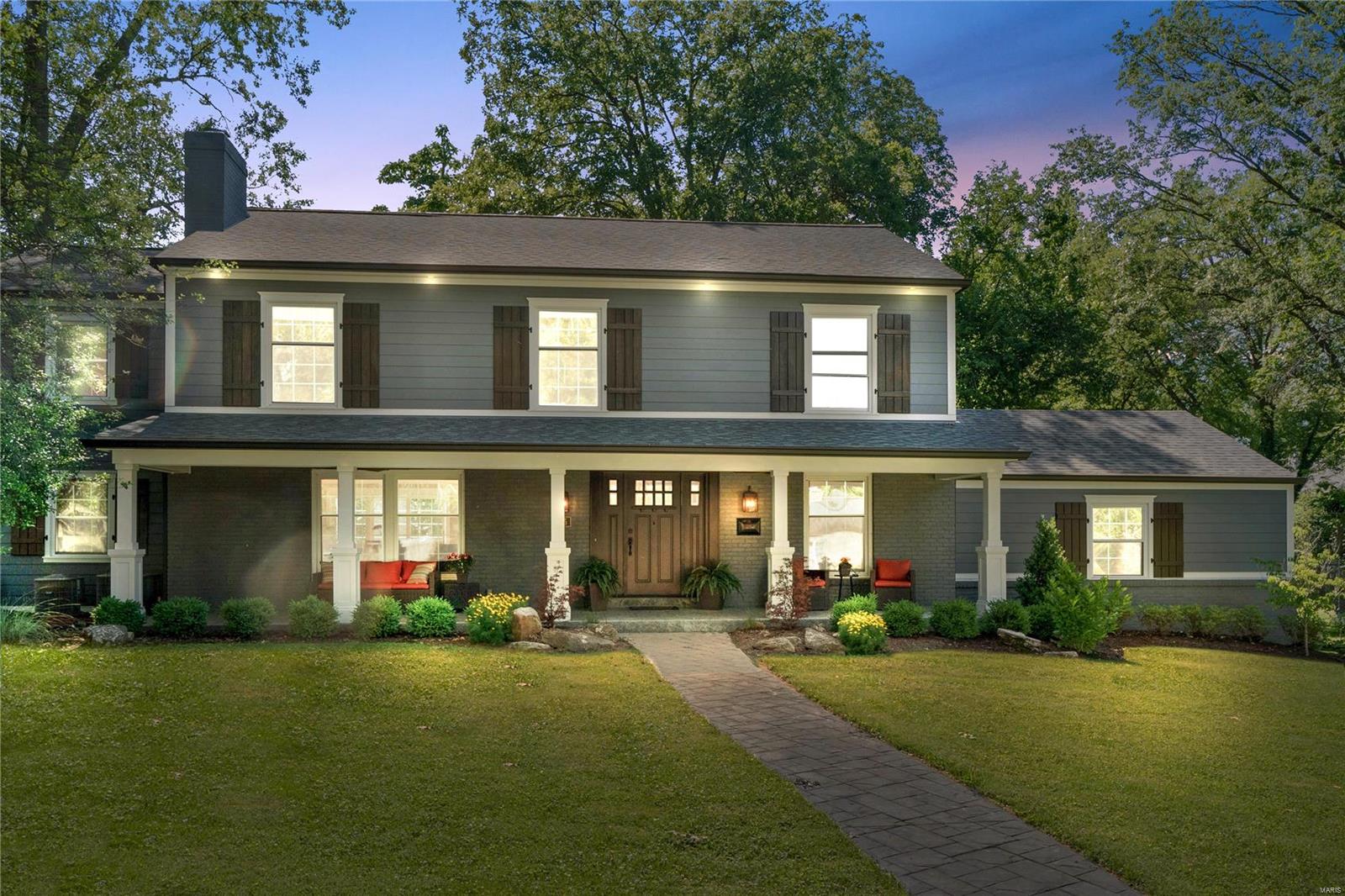 Stunning transformation in the heart of Kirkwood; walking distance to downtown. The owners have spared no expense to quality and attention to detail. The floor plan has been completely opened up for today’s lifestyle and the screened porch and deck are their own private sanctuary. Some of the renovation features include; open kitchen w/10 foot center island, custom cabinetry, Danby marble
counters accented w/Viking and Bosch appliances. Craftsman style woodwork &amp; doors throughout. Open living on the main floor w/recessed lighting, cove moldings, and hardwood flooring. Custom built in fireplace and recessed TV. Redesigned mudroom and powder room w/Carrera marble flooring. Upper level features 5 bedrooms and 3 baths. The master bedroom suite has a large walk-in closet w/built-ins and Luxury master bath w/Carrera floor and shower. Finished walkout lower level w/home theater and infrared Sauna system. Newer zoned HVAC, roof, plumbing, electrical, siding, insulation, and more! Additional Rooms: Mud Room