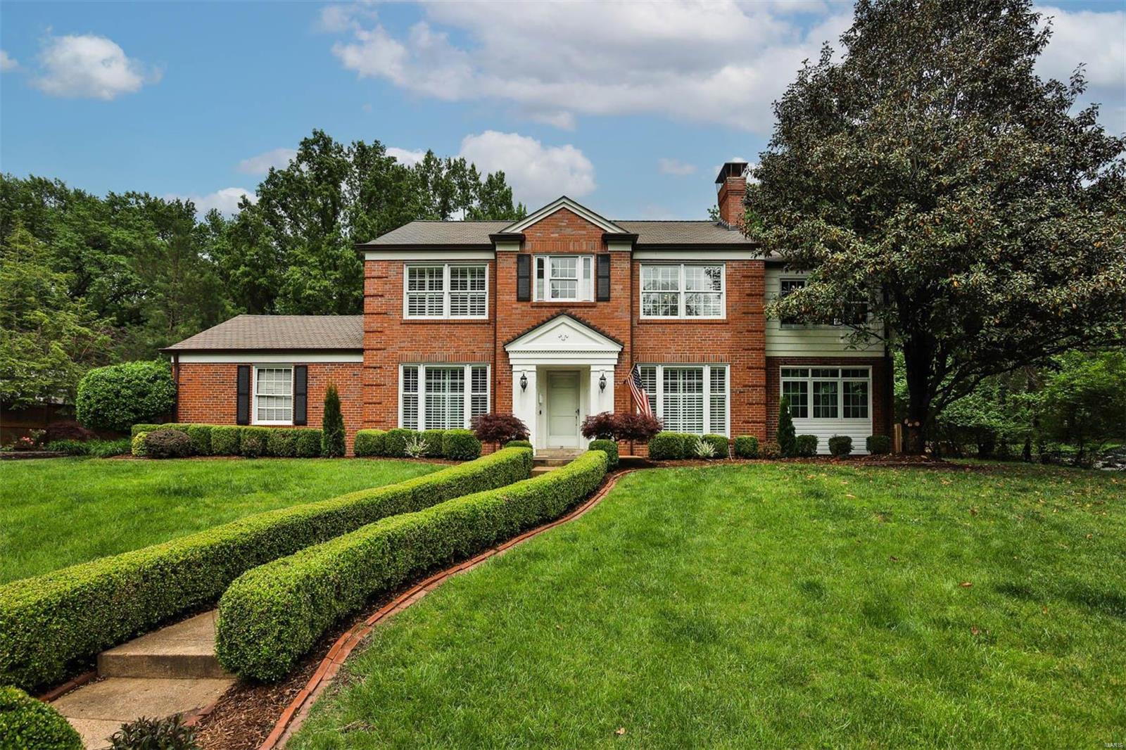 Prepare to fall in love with this stately, updated 2.5 story colonial nestled in desirable Berkshire, Ladue Schools! Situated on nearly .6 acre, the backyard is a true oasis with a newer saltwater pool, spacious patio, & plenty of yard space to play. Traditional center hall floor plan, boasting over 4,500 sq ft of living space: updated kitchen, breakfast rm, formal dining rm, Living rm w/ gas fireplace, sunroom/office. The gem of the main floor is the fabulous great room addition w/ gleaming hardwood floors & wood burning fireplace, which walks out to pool/patio, great entertaining flow. Upstairs is move in ready, with 4 bedrooms, 2 tastefully updated full bathrooms, hardwood floors & brand new carpet. Spacious primary bedroom has attached porch, would be a perfect walk in closet or future bath. Bonus 3rd floor offers flex space for a 5th bedroom or playroom. INCREDIBLE finished basement with full kitchen and full bathroom, possible in-law suite that walks out to pool (Own entrance). Additional Rooms: Sun Room