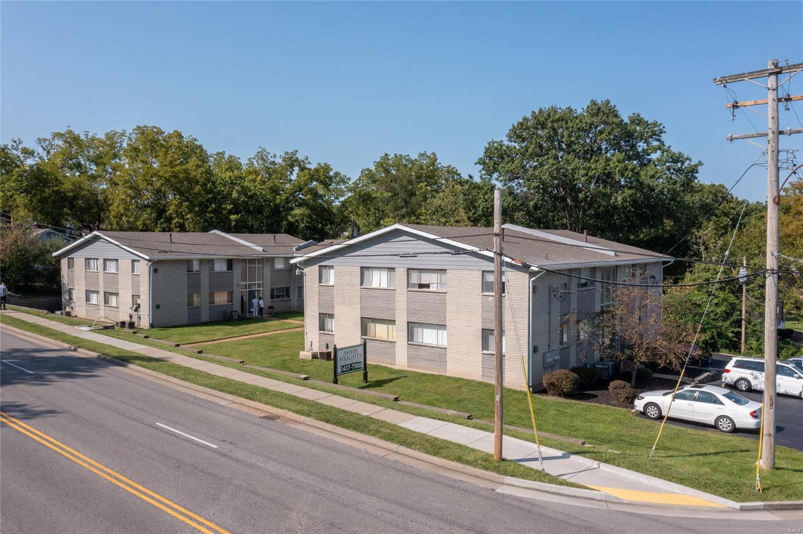 Ashby Heights Apartments is a 20-unit apartment complex property at 3225-33 Ashby Rd, in St. Louis, Missouri.

Ashby Heights offers a tremendous value add opportunity with a proven cosmetic update plan.  6 of the 20 units have already been updated and are experiencing incredible demand from the rental market.  

Ashby Heights Apartments has an in place cap rate of 7.03% and once the cosmetic update plan has been completed, an 8.40% unlevered yield on cost ($1,499,000 purchase + $9,000 x 14 units = $1,625,000 total cost). 

The property offers abundant off-street parking (+/- 25 spaces).  A new coin operated laundry room has been added to the basement to serve non-updated units while the renovation plan is executed.  All units have central air conditioning and heat.  The property has walk out basements that provide an option for an owner to offer storage to tenants for additional income.