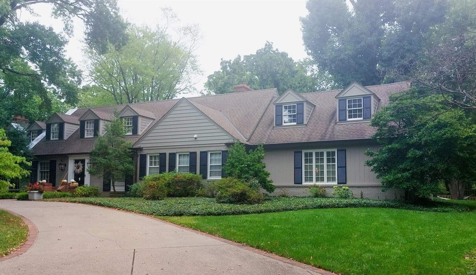 Wow!! This beautiful home sits on almost 2 acres in one of the most desirable areas in St Louis. This home has 5 bedrooms, 6 baths & in-ground pool. There is a formal dining room, large family room/den with built in book cases & fireplace. The custom kitchen opens up to a large sunroom area. The master bedroom suite has 2 full bathrooms & fireplace. Upstairs there are 4 more bedrooms & 3 full baths & an office space with built in desks. There is a second living room in the lower level. The private back yard is beautifully landscaped & the perfect place to relax while the family is swimming in large pool. Don't miss this one. Schedule your showing appointment today. ***Showings to begin Saturday 9/24*** ***ROOF is being repaired (&/or a possible complete new roof) where part of tree fell.*** Additional Rooms: Sun Room
