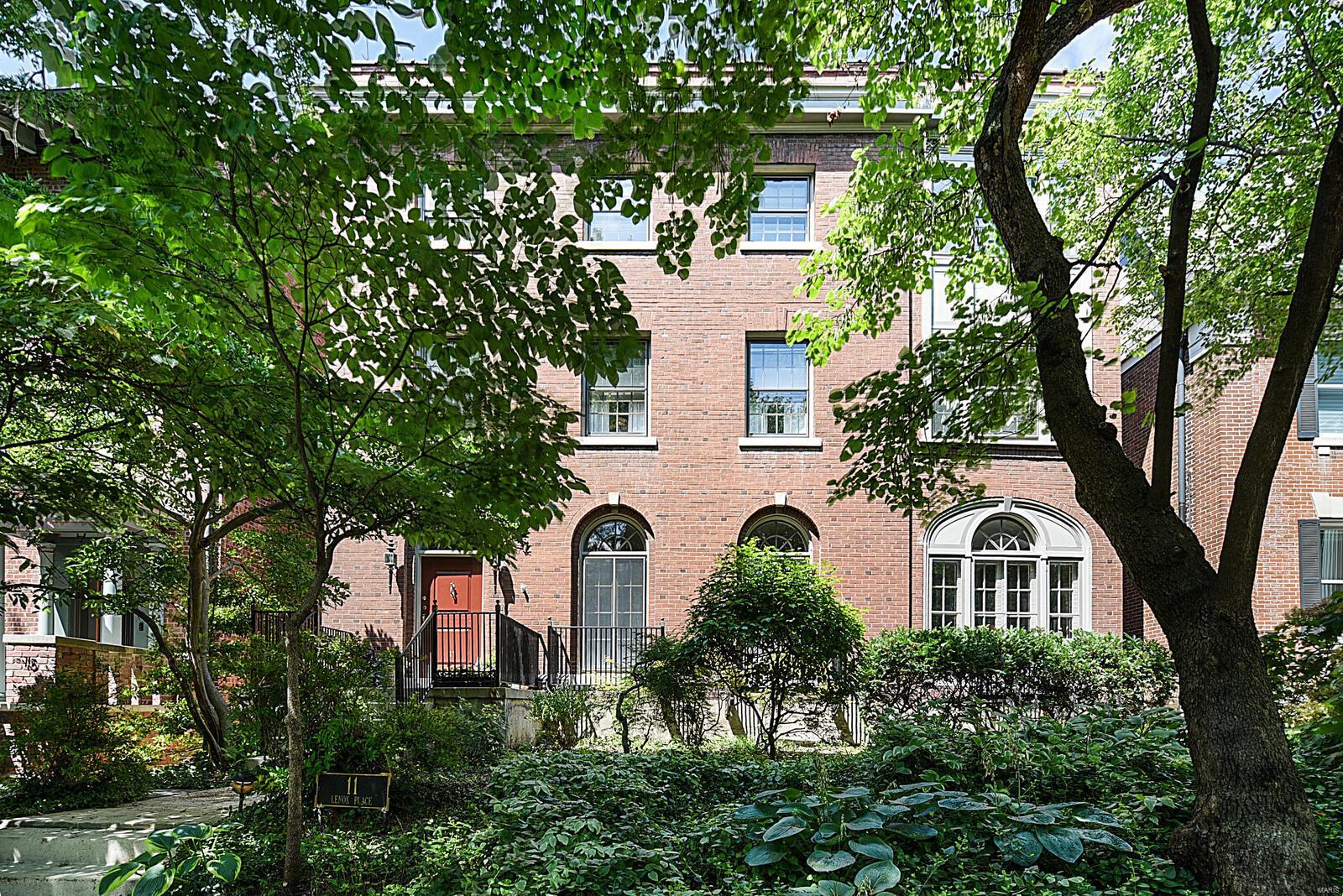 Old world charm and craftsmanship with numerous updates abound in this 3 story home on sought after gated Lenox Place in the historic CWE. On the main level find a welcoming entry foyer with graceful curved steps to welcome you. Spacious light filled living room, cozy library, large dining room, butlers pantry, 1/2 bath and kitchen complete the main level. The spacious kitchen features granite counters, sub zero fridge, professional range & pantry. Just off the kitchen find a lovely garden with charming & shady brick patio & matured plantings. There is also an oversized 2 car garage with alley access. The front of the 2nd floor comprises the owners suite with sitting room, large bedroom, primary bath and walk in dressing room. There are two additional bedrooms and two updated full baths. The third floor features two more bedrooms and two updated baths as well as a family room and sun room. A list of updates is available in the supplements section. A private urban oasis in the CWE. Additional Rooms: Sun Room