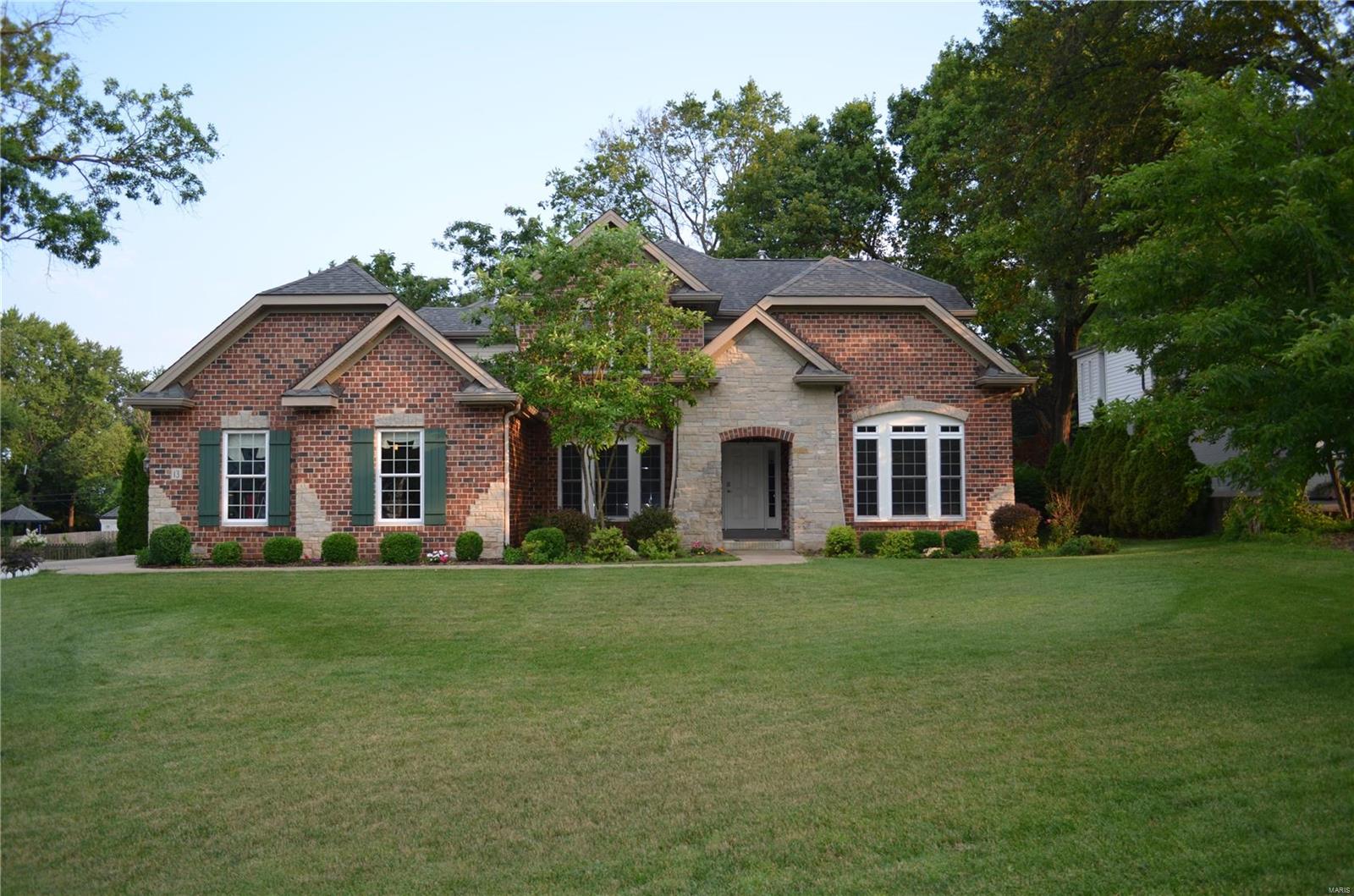 Newer build in Ladue school district-just a block away from Spoede Elementary.  Upgrades and high quality finishes throughout this fantastic ~3869 sq. ft. 4 bedroom, 3.5 bath home. An open floor plan for todays living.  Solid hardwood floors, new carpet, new oven, granite counter tops, main flr laundry, coffered ceilings in the living rm, home office (or possible guest/5th sleeping area-main level), large main flr Master bedrm ensuite and two walk in closets.  Upstairs, 3 more generously sized bedrms and 2 more bathrms, along with common area for studying, games & entertainment. Wide halls, attention to detail, 3 car garage, unfinished LL, flat lot, and ease of living make this a fabulous home. Showings start 7/15 by appointment.