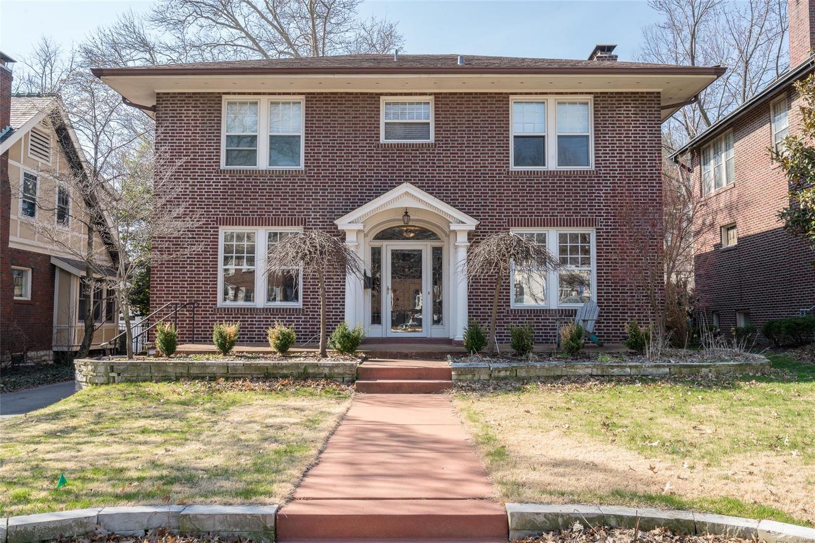 No gimmicks needed when describing this lovely home that has it all!  Located in one of Clayton's most desired neighborhoods, Hillcrest in Demun.   Formal living and dining rooms are lovely, but the kitchen & open family room is sure to catch your attention!  The eat-in kitchen features white custom cabinetry, center island with granite that comfortably seats 3, SS appliances & serving buffet.   A family room with built-ins overlooks the backyard with water feature and fire pit perfect for roasting marshmallows during summer night gatherings.  1st floor laundry room.  The master suite is a retreat with luxurious bath with beautiful finishes, double vanity and separate tub/shower. Master includes a generous sized walk-in closet and private/secluded home office.   3 additional bedrooms with hall bath.  Partially finished lower level bringing the total sq ft to over 3,500 sq ft.  Easy walk/ride to Captain Elementary, Wash U, Metro, Forest Park, coffee shops & restaurants. Additional Rooms: Mud Room