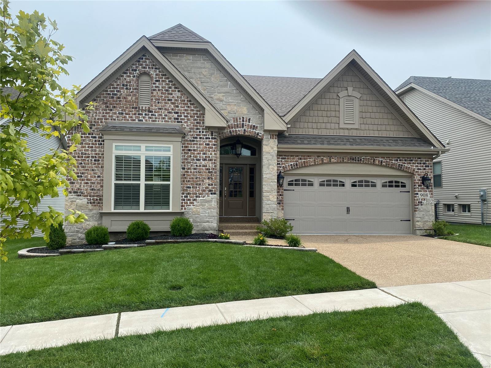 "For Comp Purposes Only" Designer grade lighting, flooring, cabinetry, hardware, two fireplaces, finished lower level with bedroom and full bath, screened porch first floor.