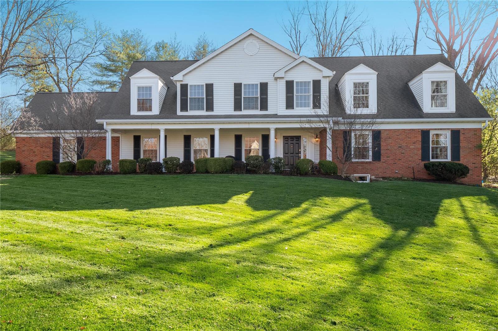 Introducing a gem in ladue schools, boasting over 4700 square feet of living space on almost an acre. Step into a world of refined living with a main floor primary suite providing the ultimate retreat. Adjacent to the master, discover a spacious office, perfect for those who work from home or desire a quiet sanctuary. The kitchen/ hearth room beckons w/ its warmth,while separate dining and breakfast rooms offer versatile options for every meal. A sunlit kitchen, where there are panoramic views of the pool and backyard.  The sunroom connects the indoor and outdoor living,ideal for hosting gatherings.  Backyard is complete w/ a firepit, pool and privacy. Upstairs, discover 3 spacious bedrooms, a luxurious suite and a convenient jack-and-jill bath connecting the remaining rooms, as well as a loft great for Entertaining or studying. The finished LL has a rec room & game room,promising endless hours of fun and relaxation. 2 car garage, an inground sprinkler system, and much more.