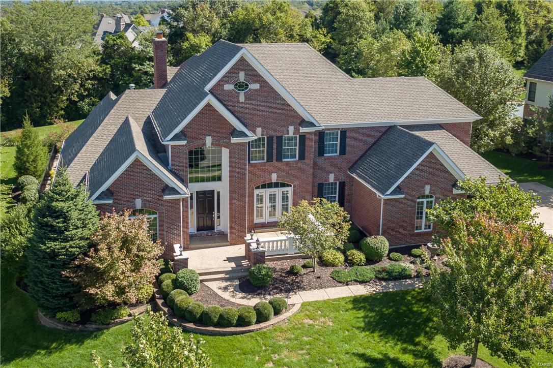 Pool is open! An acre of landscaped privacy in this family friendly home. Amazing heated/salt-water Gunite pool 3 Fountains with waterfalls, a Baja Ledge for sunning or little ones to play. Resort exterior includes 2 stone fireplaces, 1st off the kitchen on elegant screened porch, 2nd poolside with Under Deck a great gathering area all year! The fireside Great Room has cathedral ceilings, wet bar and great views to back of property. Expansive kitchen center island sits 6 plus a butlers bar, kitchen planning desk, pantry, GE Profile stainless appliances double ovens, adjoining Hearth Rm with inviting gas fireplace. Formal Dining Room with French door to front patio. Main floor Master suite, his/her closets, fantastic En Suite with separate jetted tub/dual head shower, his/her vanities. 4 bedrooms up, with walk in closets 3 with private baths. 3 car gar, LL walkout unfinished... future dream space, Sonos Sound System, 3 zoned HVAC comfort, NEW carpet throughout, cul-de-sac. So much more! Additional Rooms: Mud Room