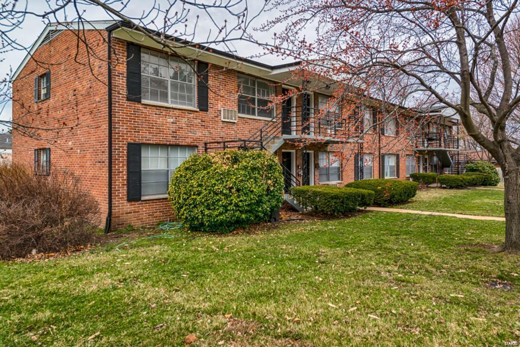Huge Price Adjustment ~ Investment Opportunity in St Louis County ~ Welcome to Karmel Apartments. Fully occupied apartment community on 1.73 acres in a residential community. This 24 unit brick property with all 2 bedroom 1 bath units include individually metered central air and forced heat, and 24 electric panels, plenty of parking on a private lot, mostly hardwood floors (a few have carpeting over the hardwoods), tiled baths, ceiling fans, plenty of closet space, nice kitchens with 24 stoves and refrigerators, large living room with area for dining (living/dining combo).  Clean basements with numerous updates throughout.  Convenient location with a market just across the street, parks nearby and close to public transportation.  Privately owned.  Near Boeing, Monsanto, Emerson where many resident are employees.  Easy to maintain full occupancy.