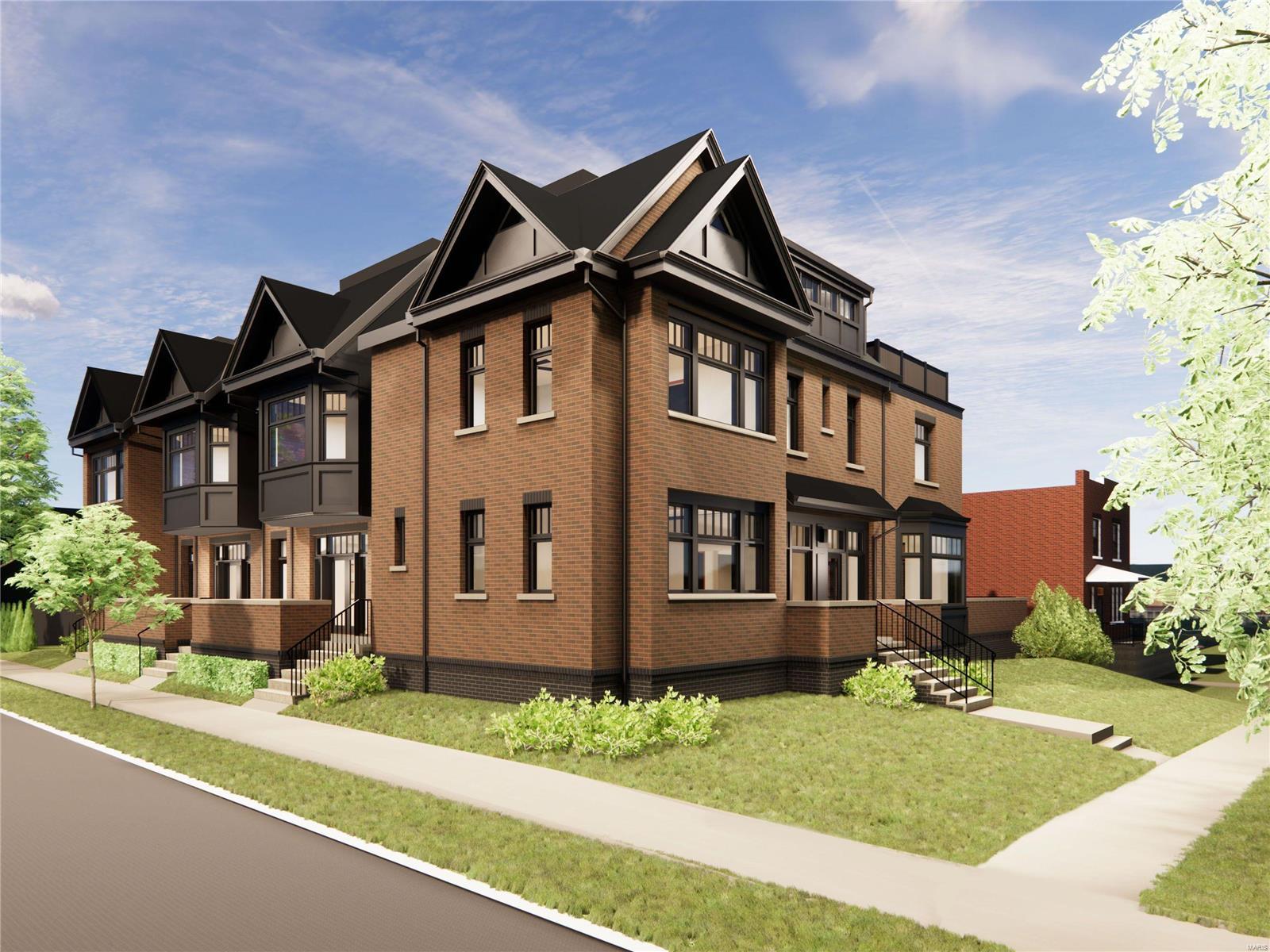 Went under contract immediately with multiple interested buyers. Clayton’s most walkable historic neighborhood/community. HiPointe-DeMun! Is this Chicago or Boston?…It feels like it! It's been decades since a community of fee simple homes has been built in HiPoint-DeMun. These custom built homes are transitional in their appeal and can be finished in a traditional or contemporary manner. Stunning brick exteriors with beautifully gabled roof lines. Attached 2 car garage. Enormous sky terraces overlooking the entire neighborhood. A cornucopia of opportunities just outside your front door with 3 municipal parks (Forest Park,Concordia and Oak Knoll) a stone's throw away and the Village of DeMun less than a half mile stroll/transport from your door. Well renowned developer is excited to work with you to create YOUR masterpiece.  maximum of ambient natural light! Bike to Wash U, BJCH campuses. Clayton's best value for new construction. Clayton Schools.