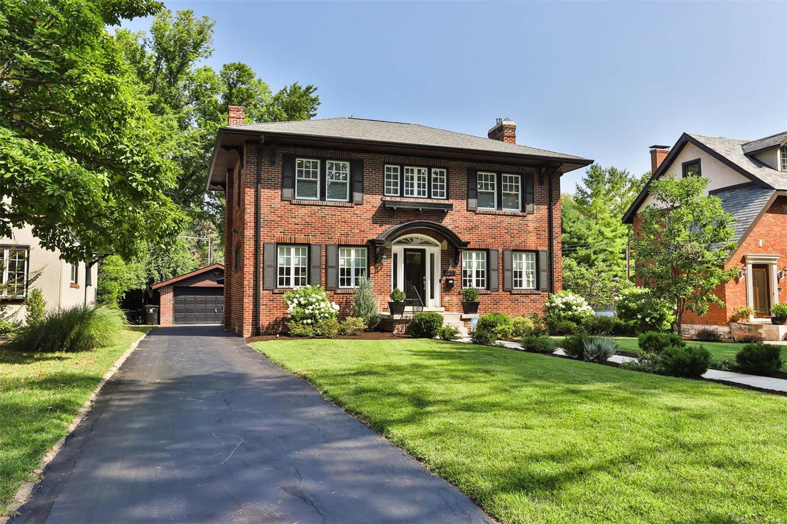 Welcome to this beautifully rehabbed 4BD/3.5 BA, brick home located in the highly desired area of Westmoreland DR.
Stepping in, you'll find the spacious living area w/ modern light fixtures & grandiose gas fireplace. The family room is to follow, featuring a convenient half bath & separate office area w/ beautiful modern, glass doors leading to the back patio. The open, eat-in kitchen w/ breakfast bar and generous center island is highlighted by soft-close, Amish inlay cabinetry, wine cooler & luxury VIKING SS appliances. Upstairs boasts sizeable sleeping quarters and tons of natural light. The master bedroom has an ample walk-in closet & ensuite bath w/ over-sized, step-in shower w/dual shower head.The fully finished basement offers a capacious rec room and full bathroom. Complimented by new hardwood floors and windows, lavish landscaping, and updates like newer HVAC, electrical and plumbing systems, and newer sewer line.This magnificent manor offers everything you could want & more. Additional Rooms: Sun Room
