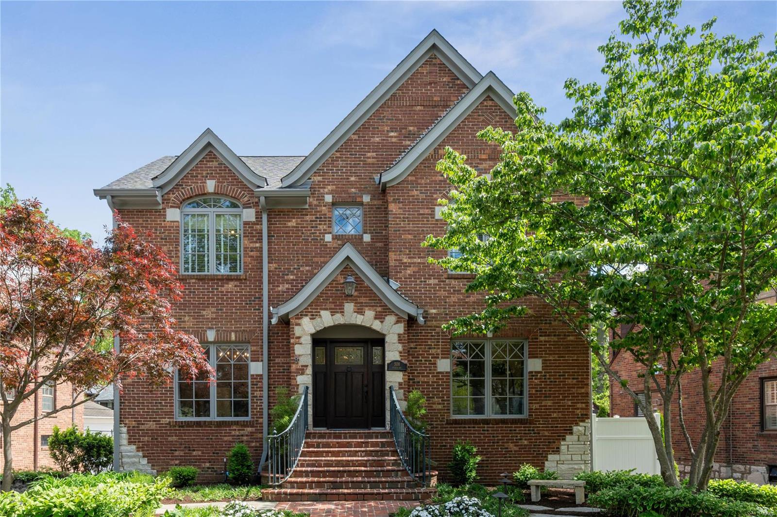 Discover the epitome of elegance in University Hills: a four-bedroom, five-bath gem with an open floor plan and modern updates. This low-maintenance abode boasts a finished lower level complete with a full bath. Step outside to an incredible new deck, enveloping the home’s rear and featuring lovely landscaping and veranda—great for entertaining or serene evenings. A true suburban oasis!

Recently updated home features: New deck 2022, primary deck 2023, sliding doors (3), roof, gutters, landscaping and stone steps and border bed surrounds of stone also including six evergreens along the rear property line, and entire front yard re-landscaped, skylights over the patio, two water heaters, sump pump in the garage, security cameras, flooring in the basement, plantation shutters, carpet in the bedrooms, new refrigerator, new gas logs in the fireplaces, freshly painted w new wallpaper in the primary bedroom and 1/2 bath, new light fixtures/can lights thruout. Freshly re-stained front door.*