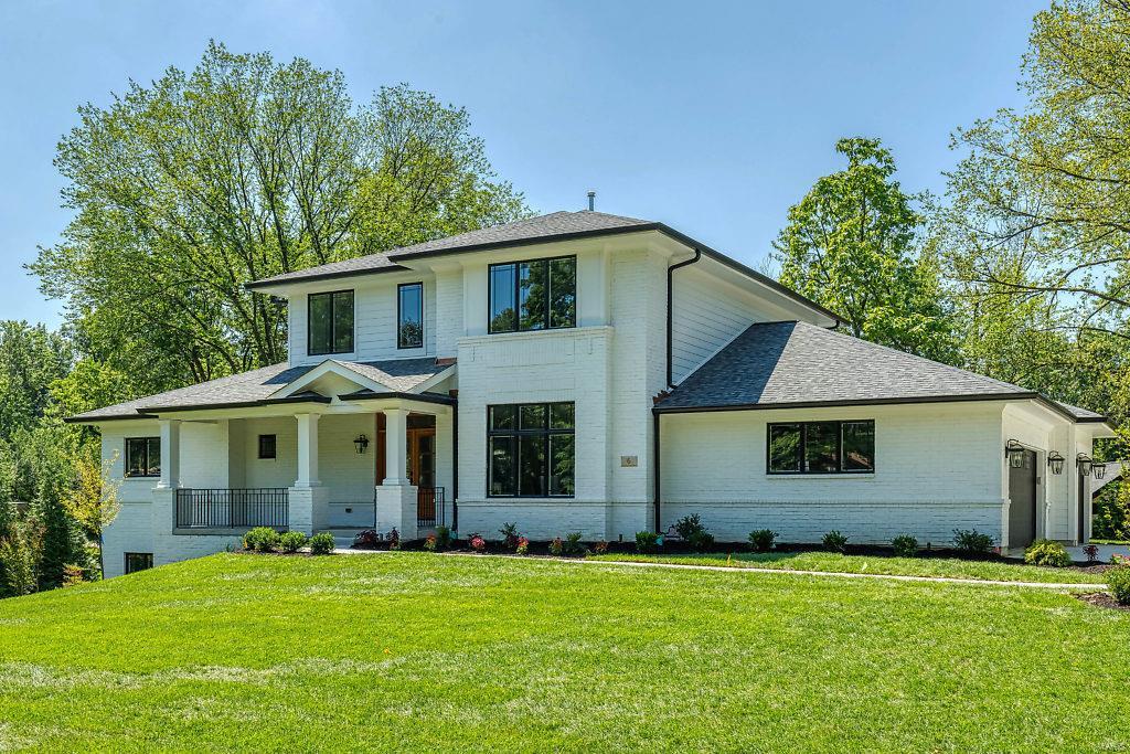 Great opportunity to live in Ladue on just under 1-acre lot!  This home is under roof and easy to show with an appointment. Get in early on the details and special touches you may want! The home will feature 6,000 sq ft of living space including 1,700 in the lower level. This 1.5 story model features a main floor master BR w/ an attached sitting room/office/nursery.  The luxury master bath features a soaking tub, large shower, marble flr.  The open floor plan is perfect for entertaining and enjoy a large covered patio overlooking a truly special one of a kind setting.  Rooms are very generous and all bedrooms are ensuite w/ walk-in closets. The lower level features a 5th bedroom and a large rec room with a kitchenette Other features include 10 ft ceilings on 1st floor/designer fixtures throughout / interior/exterior sprinkler system/professional landscaping/3 car garage /Viking appliances/ hearth room w/2nd fireplace/mudroom. Completion set for this Summer JUNE COMPLETION Additional Rooms: Mud Room COOL: 14 SEER+