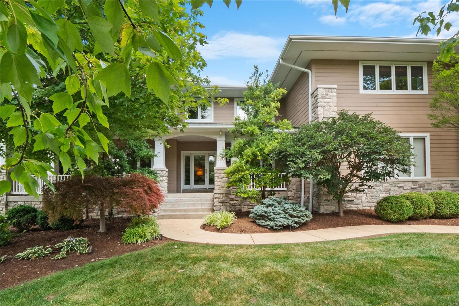 Impeccable, custom-built 2story home on a private lot w/ lush landscaping. Featuring 4b/3f2h, this home was designed for effortless living & entertaining. The covered, wrap-around front porch opens into a 2-story foyer flanked by a formal DR and a bright home office. The large LR offers a wall of windows, a stunning fp surrounded by built-ins, and adjoins the large kitchen/HR. Your friends will be jealous of your gourmet kitchen with massive, center island w/ butcher block top, stainless appliances, walk-in pantry, bfast bar, & plentiful counter & cabinet space. The HR features a fp and provides access to the amazing back deck with a stone fp, outdoor kitchen/bbq area, and gas tiki torches. A mud room & 2 half baths complete the ML. The UL features 3 ensuite beds including the primary bed with large dressing room/closet & lavish bath. The 4th bed is being used as an UL laundry room/den. LL is primed for finishing. Gorgeous grounds, 2 garages (4 car total), sound system, & so much more! Additional Rooms: Mud Room