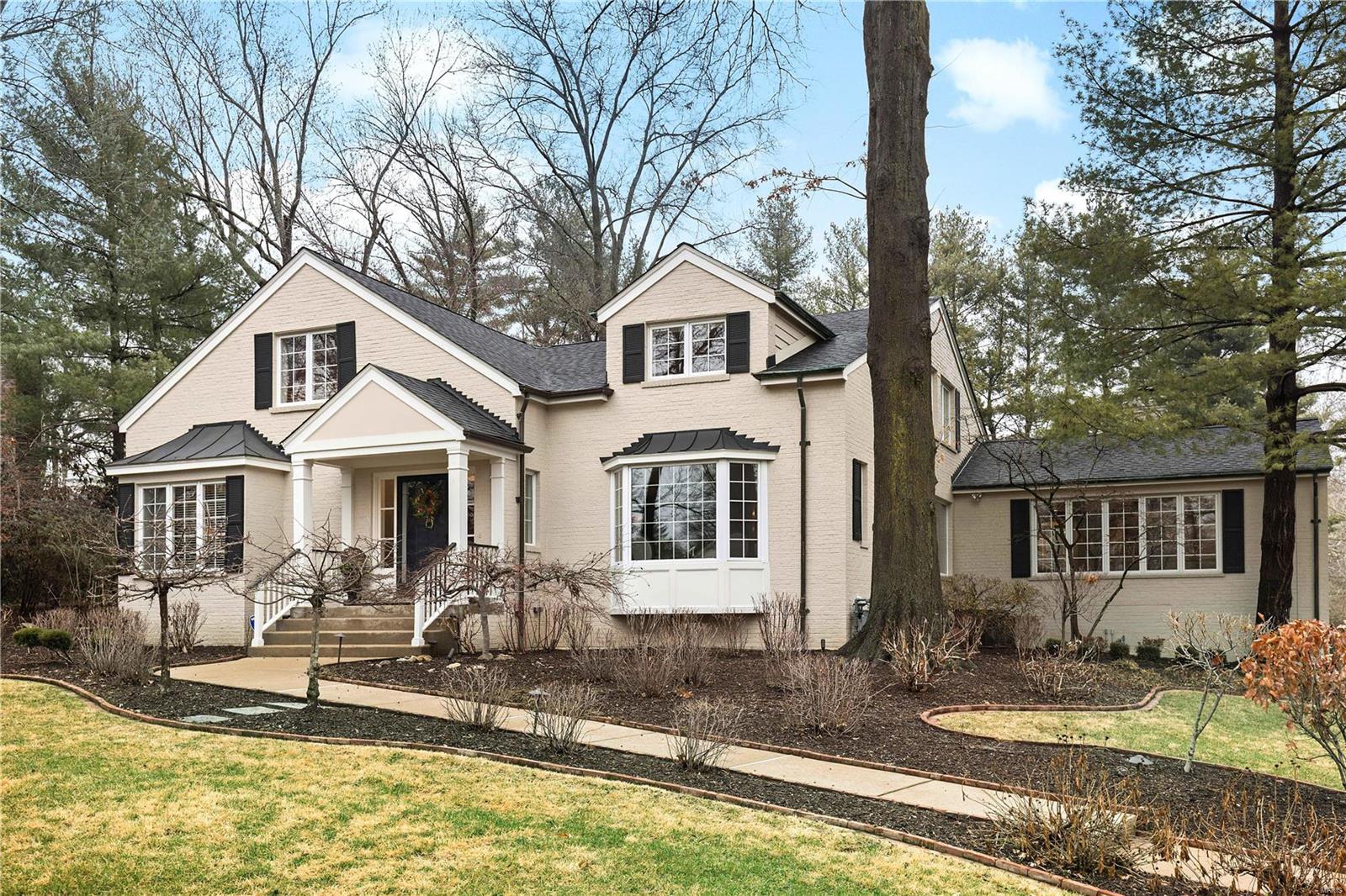 Picture perfect! Situated on just under an acre in the tree lined Picardy Lane Neighborhood, this 1.5 story home is fully updated and offers all the wonderful gathering spaces you are looking for, and more! First floor offers master suite with his/her walk in closets, XL gourmet eat in kitchen with center island, wet bar, and laundry rm. Huge family room with gas FP and bright window walls.  Second floor boasts 3 bedrooms, 2 full bathrooms, and hang out area! Finished basement includes workout room, wet bar, office, full bathroom, additional laundry and built in cubby/mud room area off the garage. Host all of your favorite people on the luxurious outdoor covered patio all year long! You will LOVE the spectacular details this outdoor space offers...kitchen and powder room, granite counter tops and bar top, lofted wood plank ceiling, gas heaters, gas lanterns and spectacular stone detailing. New Baker pool and built in fire pit with outdoor projector screen, the list goes on!!