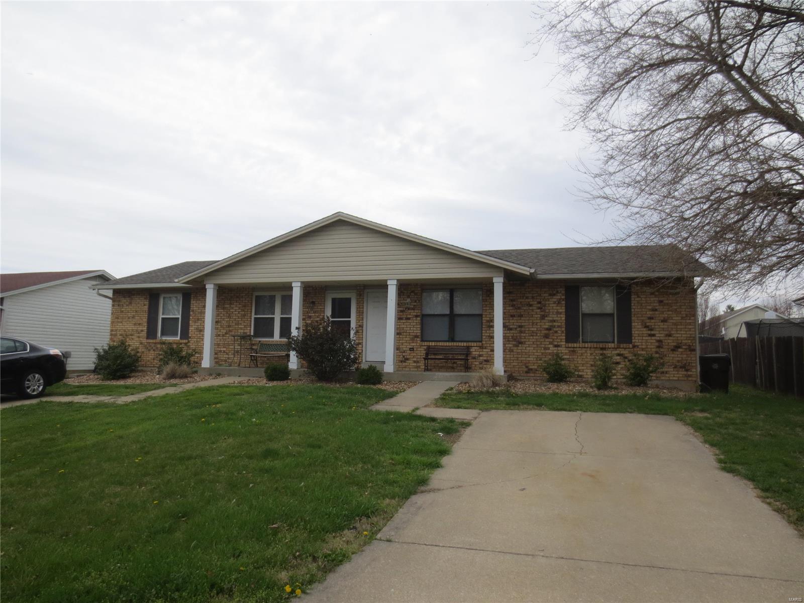 THIS LISTING IS FOR FOUR (4) DUPLEXES - MUST BE SOLD AS A PACKAGE.  Fantastic opportunity to purchase four (4) duplexes located side by side in a great St. Peters location.  The units are mostly surrounded by single family homes and are located in close proximity to I-70, schools (Fort Zumwalt school district), shopping, etc.  104 and 106 Del Oro are ranch style duplexes and 108 and 110 Del Oro are split foyers with one (1) car garages.  Some split foyer units have partially finished basements.  The HVAC units and most windows have been replaced in recent years, 108 and 110 have newer decks, and 104 and 110 have newer roofs.  Current rent for all units is $83,100 annually and expenses (RE Taxes and Insurance) total $12,417.  The tenants are responsible for all utilities as well as lawn maintenance and snow removal.  All units are occupied and will be shown with an accepted contract.  Rent/lease information is provided in the supplemental docs.  Duplicate listing of MLS#21019613.