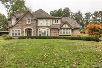 Here’s an excellent opportunity to purchase a luxury home with over 5,500 sq. ft. of finished living space which includes 1,000 sq. ft in the lower level. Desired center hall plan layout with spacious rooms are featured in this lovely home. The two story formal living room includes a wet bar with built-in cabinets flanking the gas fireplace. Enjoy the spacious hearth room off the gourmet kitchen featuring a vaulted ceiling and fire place for easy entertaining. The open kitchen layout features a large breakfast bar that seats four as well as a spacious breakfast room with floor to ceiling windows looking out to the backyard.  All bedrooms are located on the second floor including an opulent, spacious master bath and walk-in closet. The lower level finish includes a family room with kitchenette/bar, additional sleeping area, full bathroom and mirrored workout room. All located in a dream area just minutes from Old Bonhomme School and Stacy Park, and so much more.