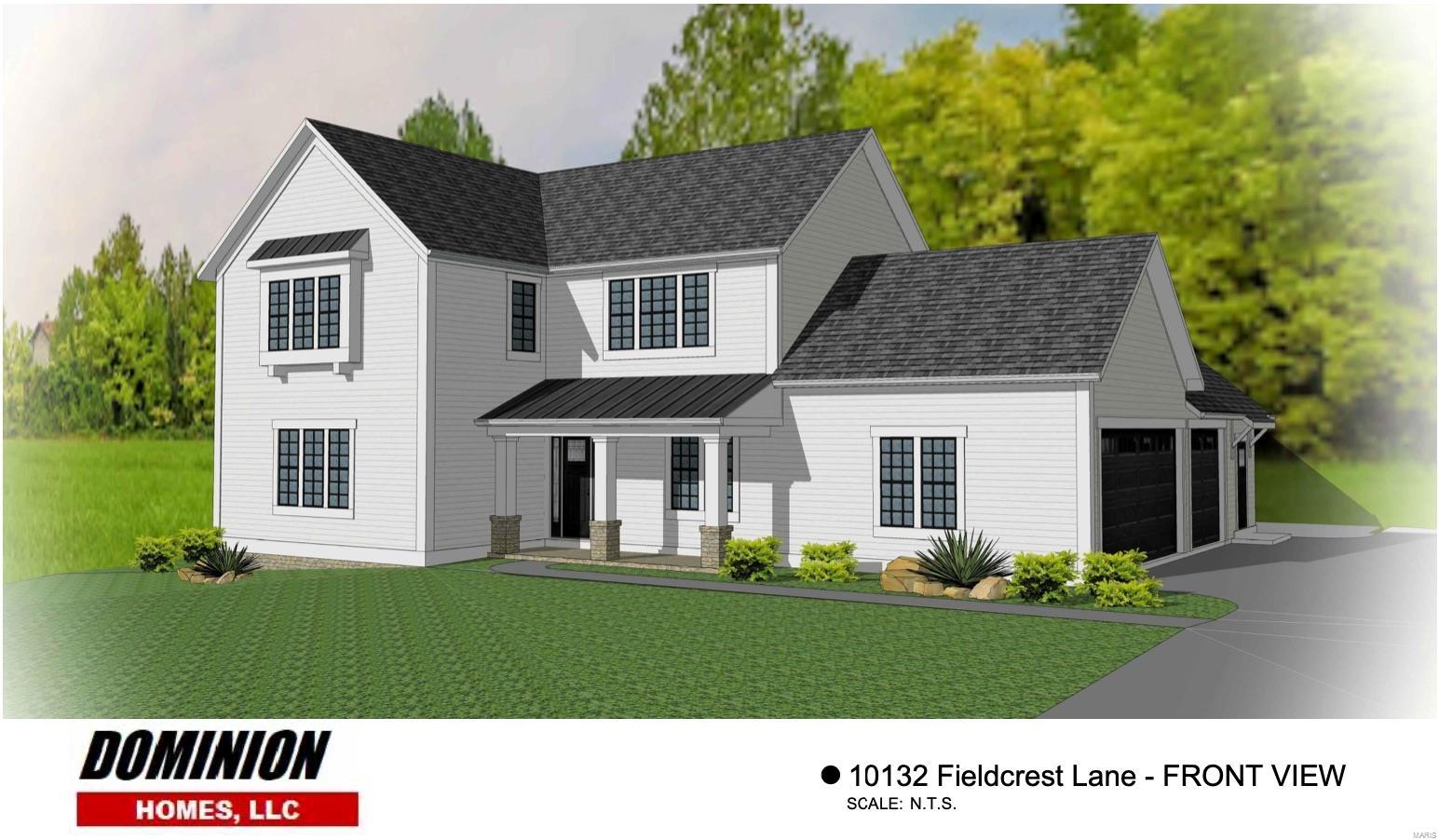 Another custom home opportunity by Dominion Homes in Fieldcrest Subdivision. Located in a prime location at the very heart of Ladue within a walking distance to fine dinning, Conway Elem, Ladue Middle & High Schools. Additional 1,000sqft finished space in basement to feature a full bath, bedrm & rec. room. Buyers able to pick luxury finishes and customize to their preference. Whole house is energy efficient w/ R-49 fiberglass attic insulation and R-27 ratings in the walls. Top of the line finishes to include: Custom 42" white cabinets w/ crown, SS appliances w/ a 42" built-in Refrigerator, quartz countertops/center island/backsplash in kitchen, 10' ceiling on main flr & 9' ceiling on 2nd flr, stained car siding front porch ceiling, gas fireplace, 9' deep pour walk-out basement w/ egress window,3 car side entry garage, Deck. Easy access to private schools, Parks, Frontenac Mall, Ladue Boutiques/shops & Highways 40,170 & airport. Main flr & 2nd flr laundry. Property backs Clayton Road.