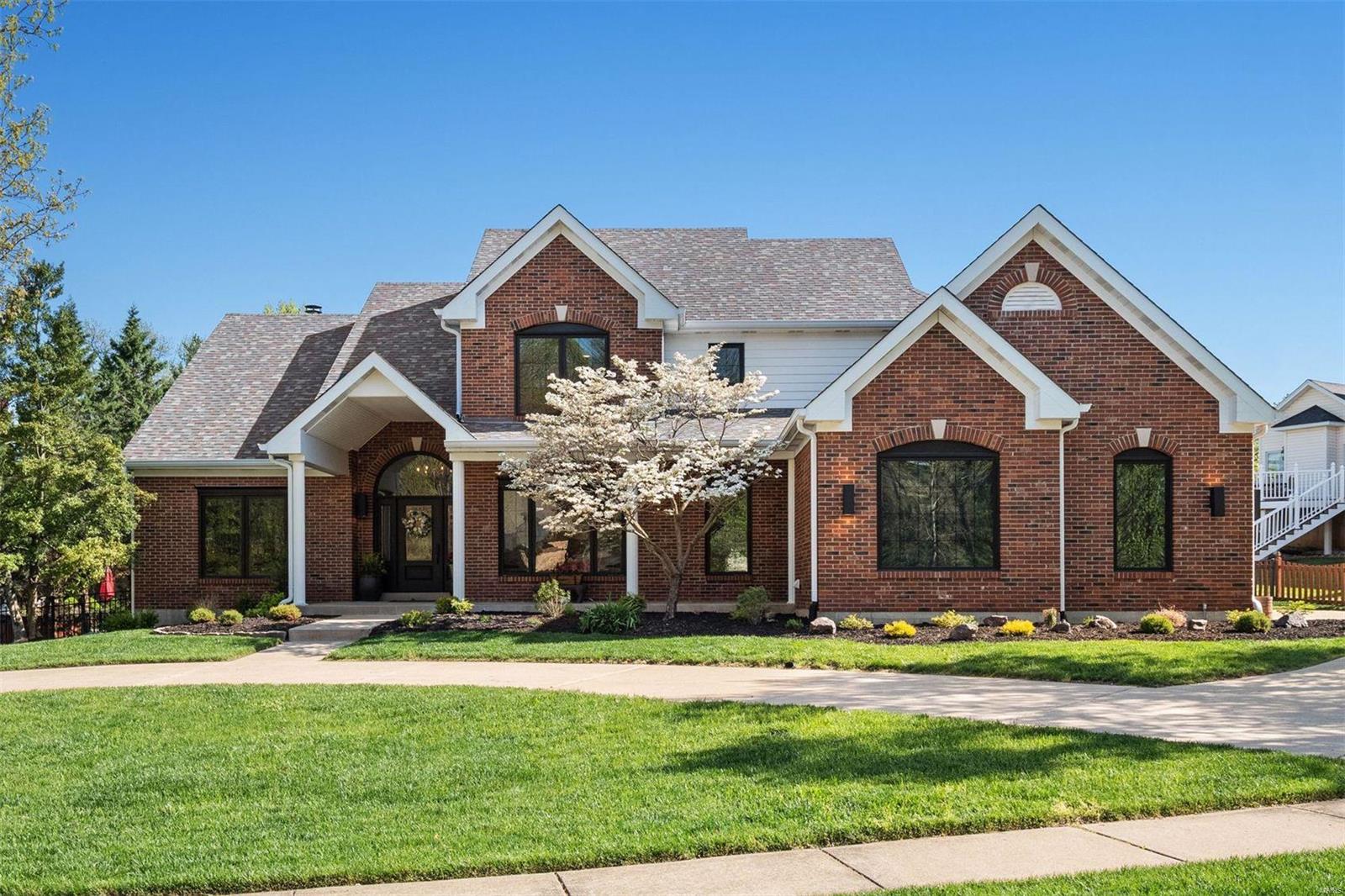 Don't miss out on this renovated & luxurious 1.5 story home centrally located in the heart of Questover. Immaculate curb appeal w/ circular drive, new Berry Co. doors & Andersen windows. Attention to detail throughout- oak hickory-stained hardwood floors & stairs, fresh paint, moldings & bookshelves, roll up solar shades, designer ceiling light fixtures/fans & can lights. Spacious foyer opens to an office & DR. Great Room w/ wet bar, gas FP, windows open to a screened-in porch, chef's kitchen w/ new appliances, vaulted ceilings combining style & function. Custom paneling, closet & deep sink added to laundry room. Primary BR suite features a 2024 BA renovation w/ all new wood cabinetry, glass shower panels, porcelain floor tile, his/her closets & an oversized dressing area. 3 more BRs & two renovated BAs including a Jack-&-Jill round out 2nd floor. LL has an oversized rec room, full BA & ample storage space. Private backyard, patio & 3 car garage complete this move-in ready property.