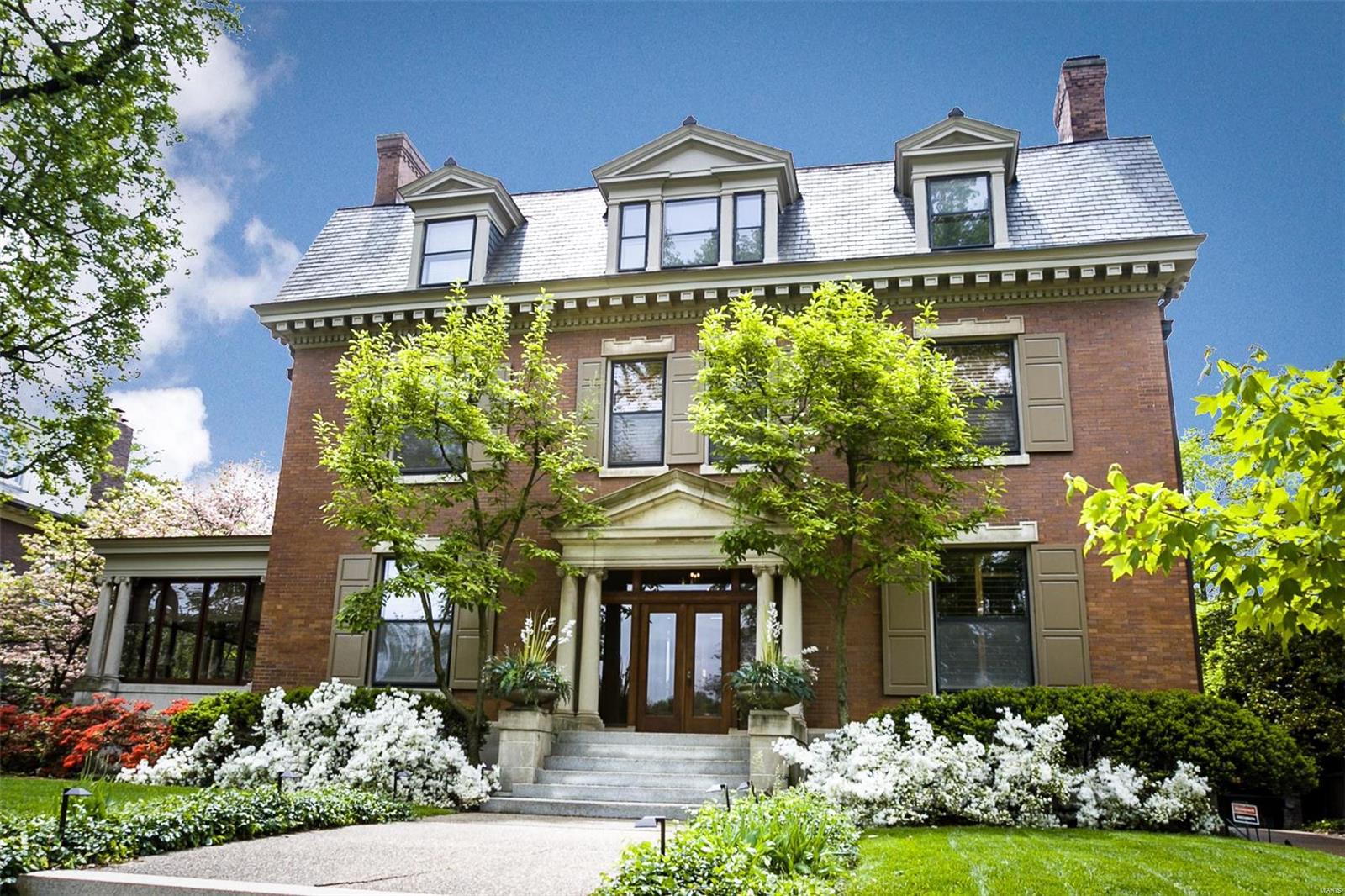 This stunning, Georgian Revival mansion awaits its next steward! Built in 1907 & carefully maintained over the last century, the simple elegance of the center hall plan easily lends itself to today's busy pace. Large, but manageable, the original architectural detail remains while the systems, kitchen & baths reflect the updates made to accommodate life in 2019. The 1st floor plan flows perfectly from room to room enabling easy entertaining or casual living, while the 2nd floor plan provides privacy & comfort. The 3rd floor offers ample space for an office, a nanny, guests, college kids & more - flexibility at its finest! The importance of the kitchen in a home is undeniable - this kitchen meets its responsibility! A professional gas range & its hood are tucked at one end, a granite topped island with sink, dishwasher & seating dominates the center & is across from the refrigerator, while the perimeter is lined with custom cabinetry galore. Gorgeous grounds & 3 car carriage house. Additional Rooms: Sun Room